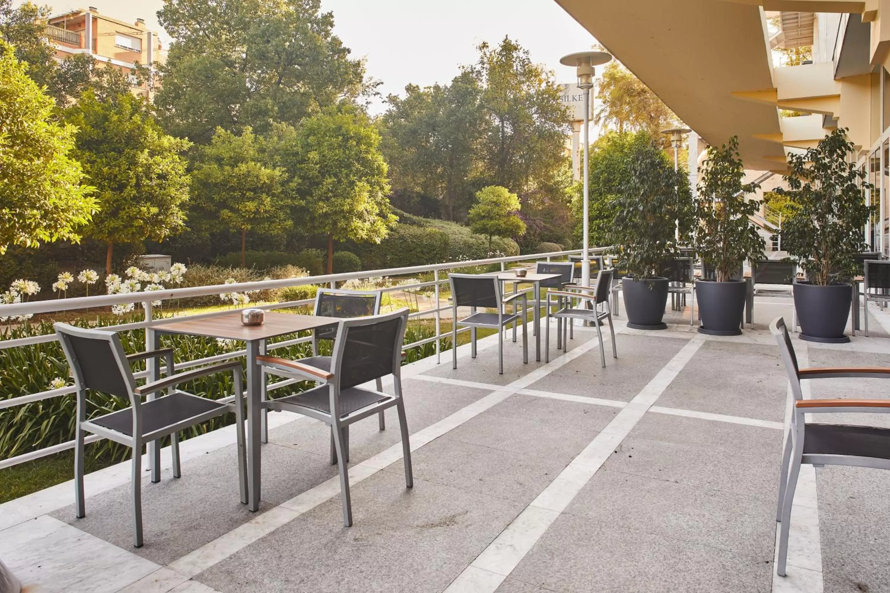 Patio in Silken Al-Andalus Palace