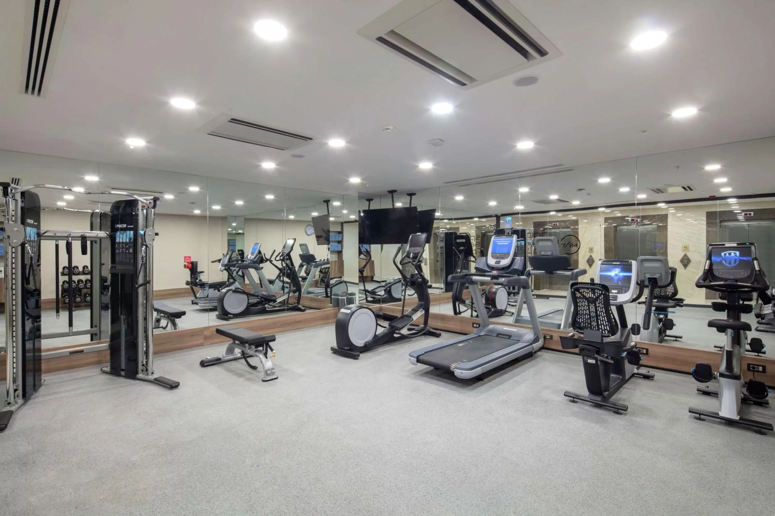 Fitness centre/facilities in Doubletree By Hilton Afyonkarahisar