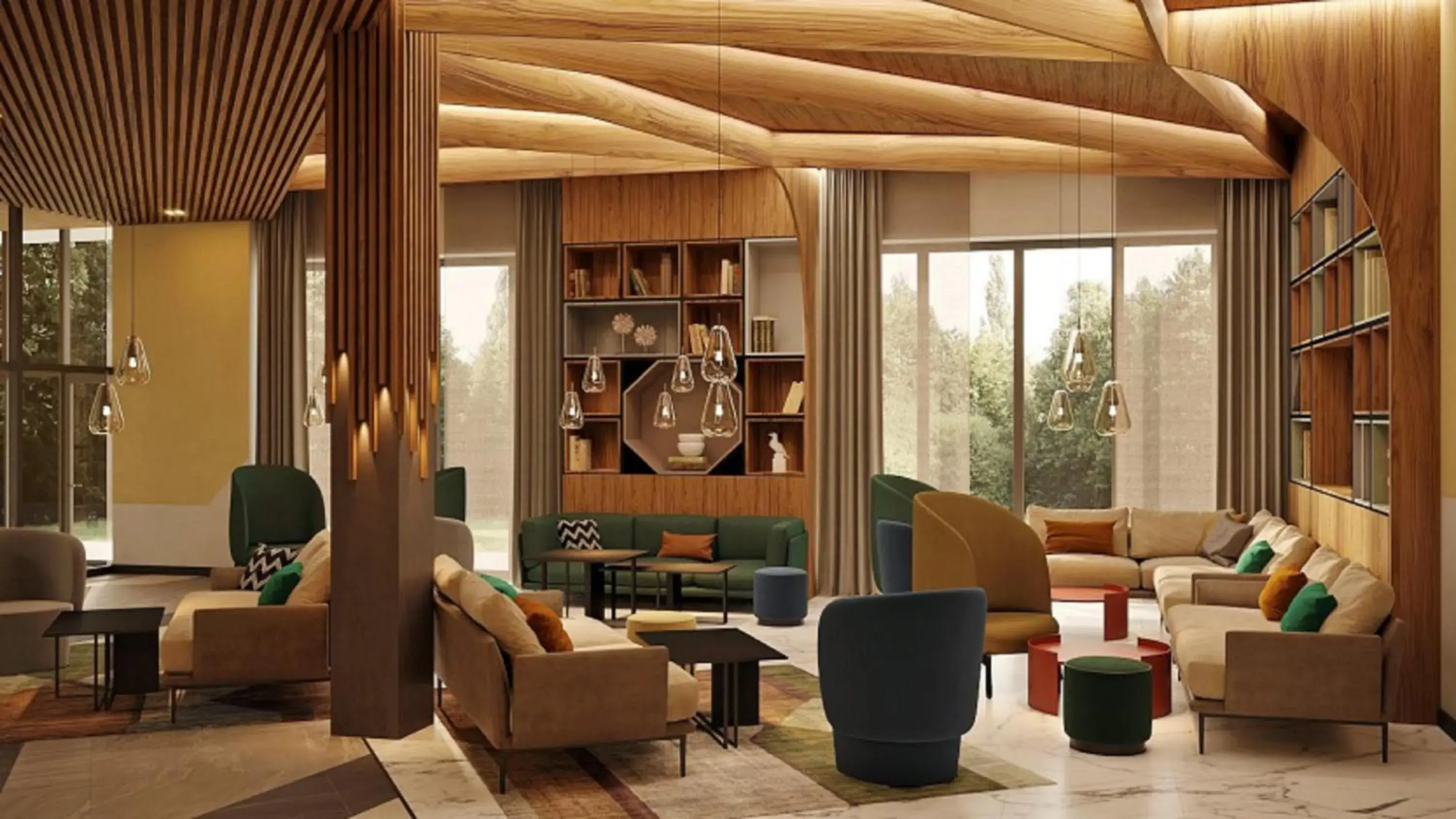 Property building, Lounge/Bar in Holiday Inn Tashkent City, an IHG Hotel