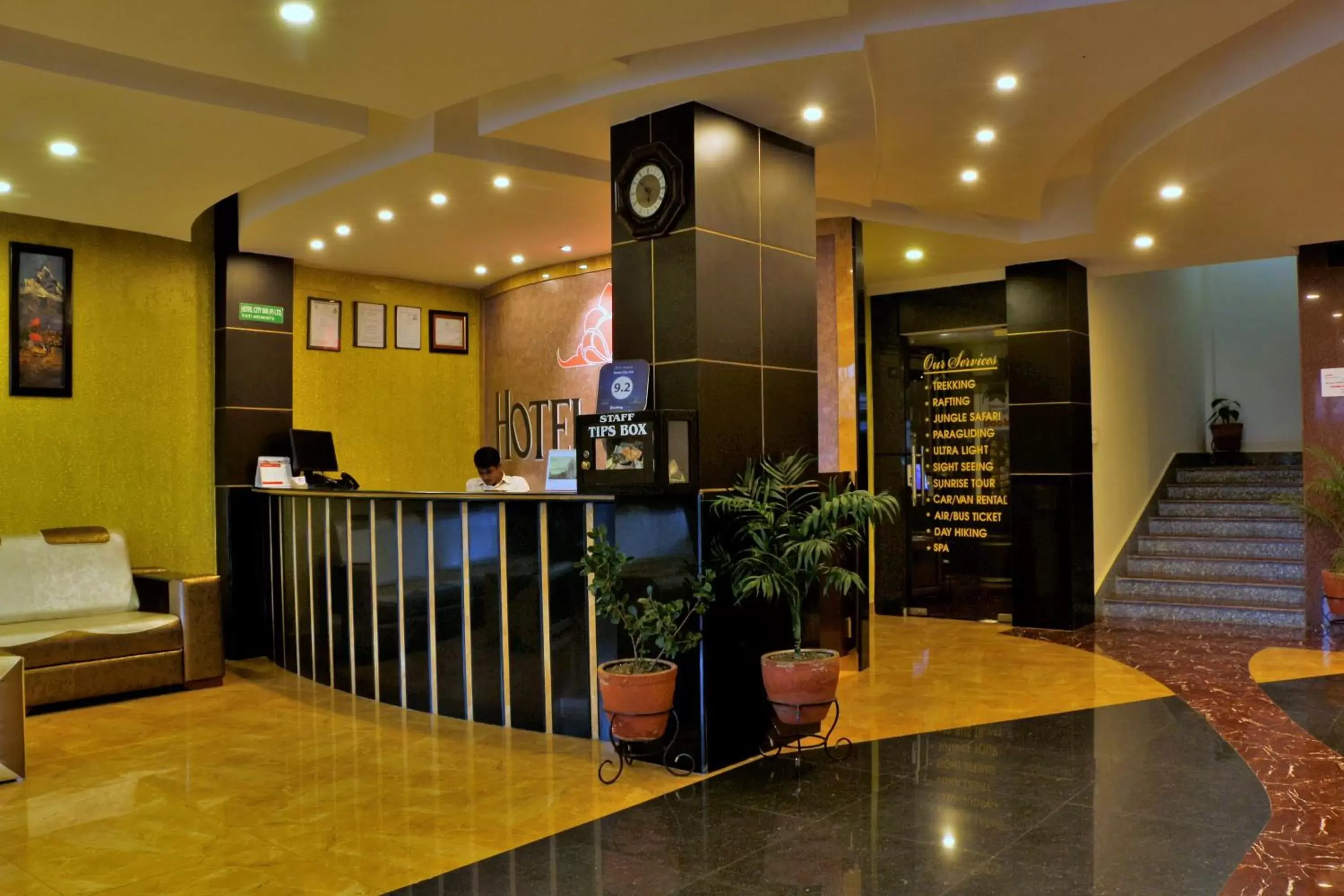 Lobby or reception, Lobby/Reception in Hotel City Inn - Mountain View