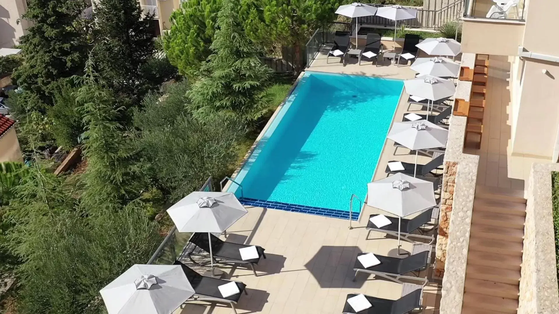 Swimming pool, Pool View in Hotel Adria