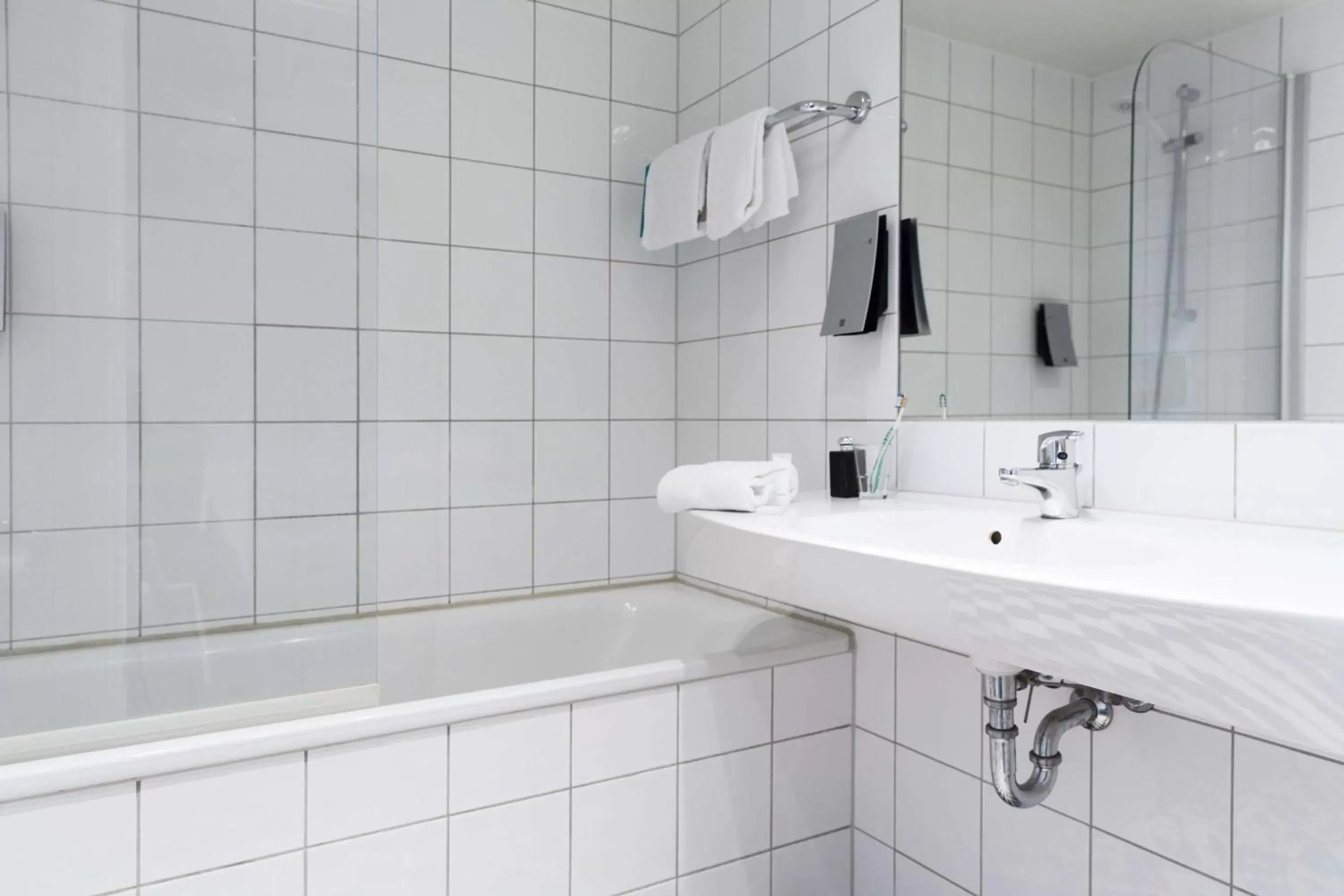 Bathroom in Scandic Aalborg City