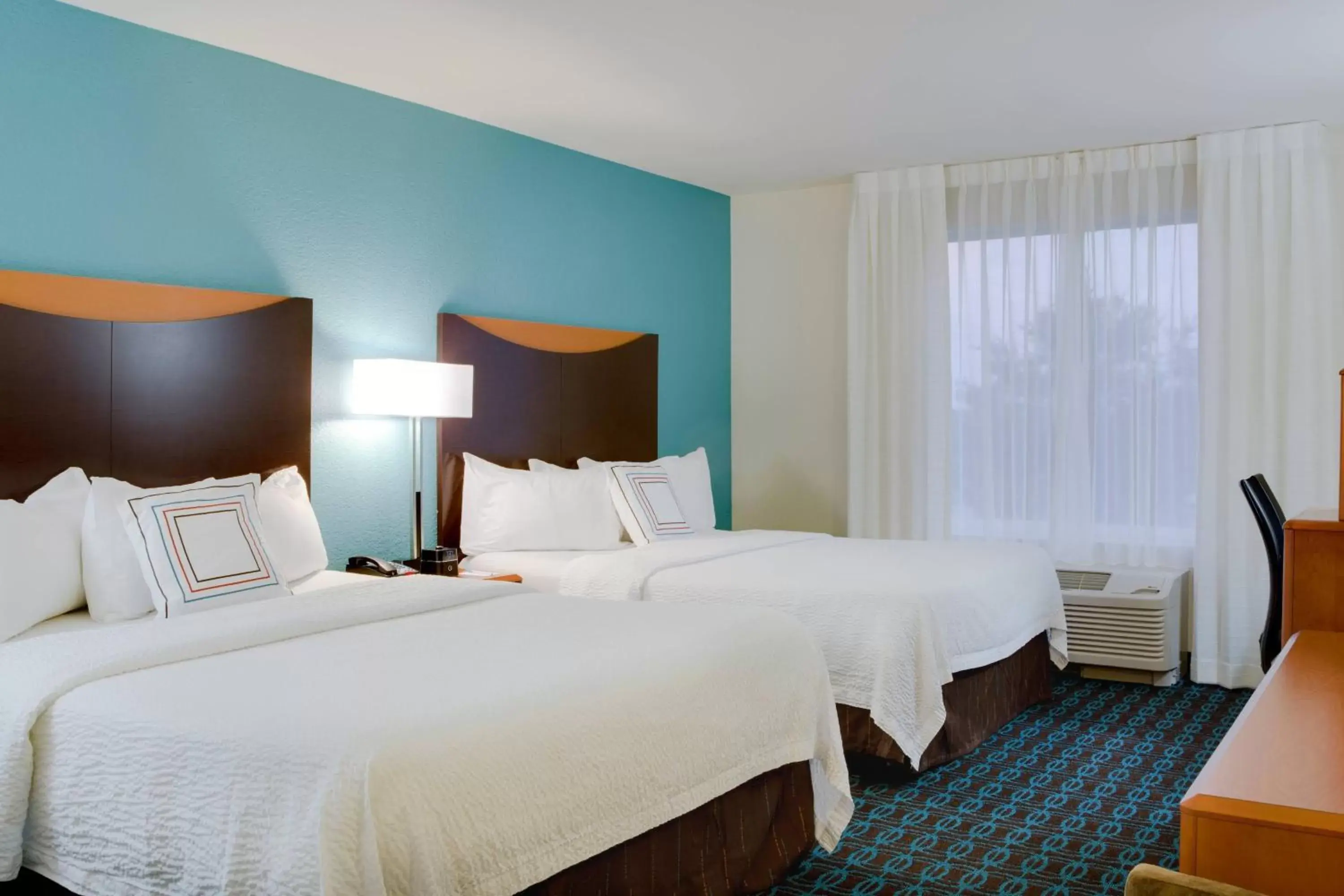 Photo of the whole room, Bed in Fairfield Inn and Suites by Marriott Titusville Kennedy Space Center