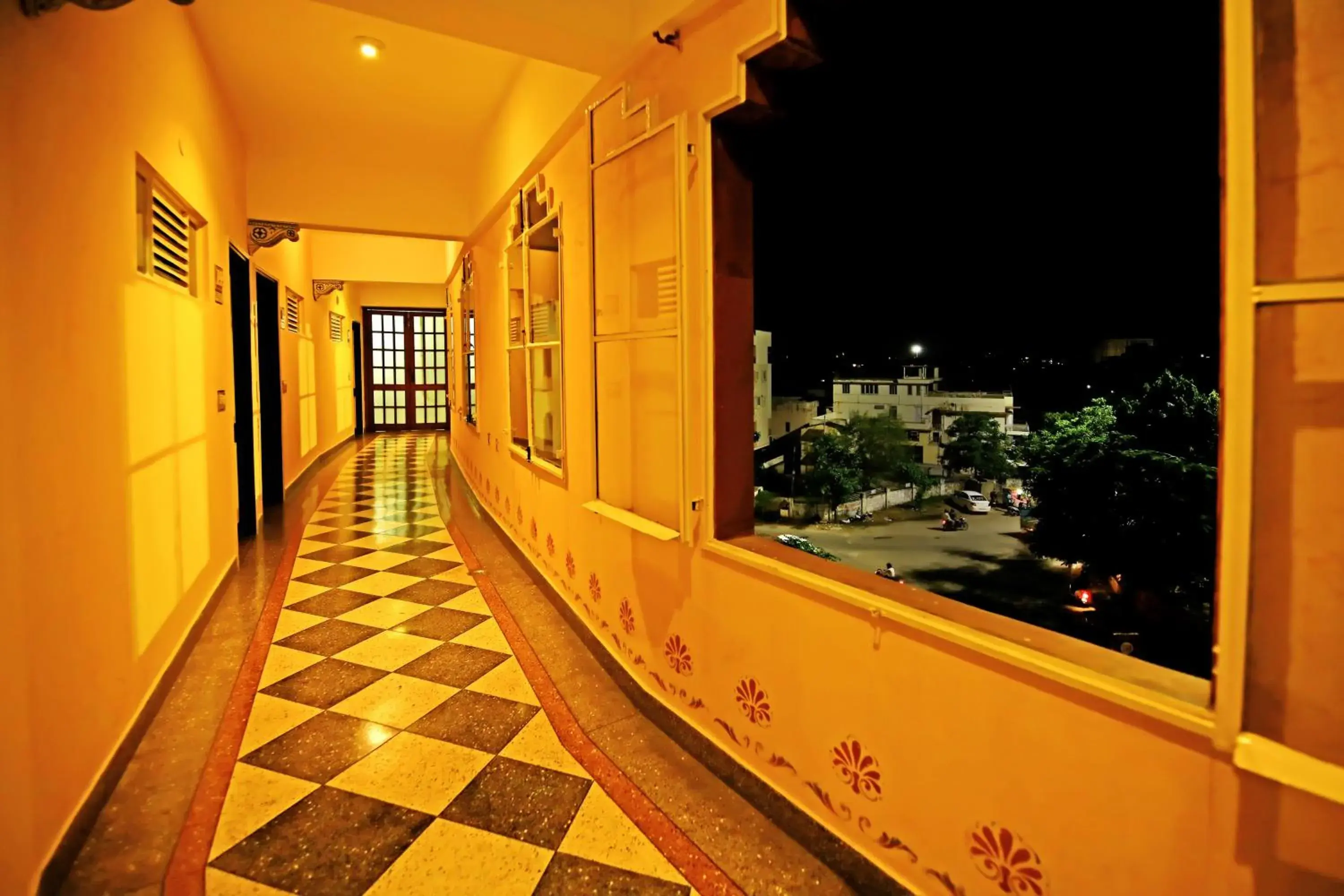 Floor plan, Balcony/Terrace in Jaipur Inn