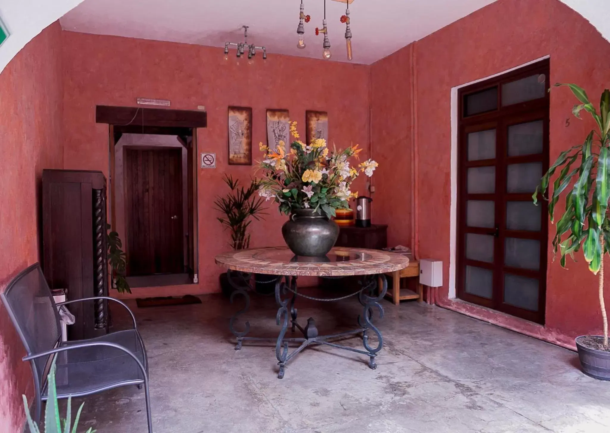 Living room in Hotel el Descanso