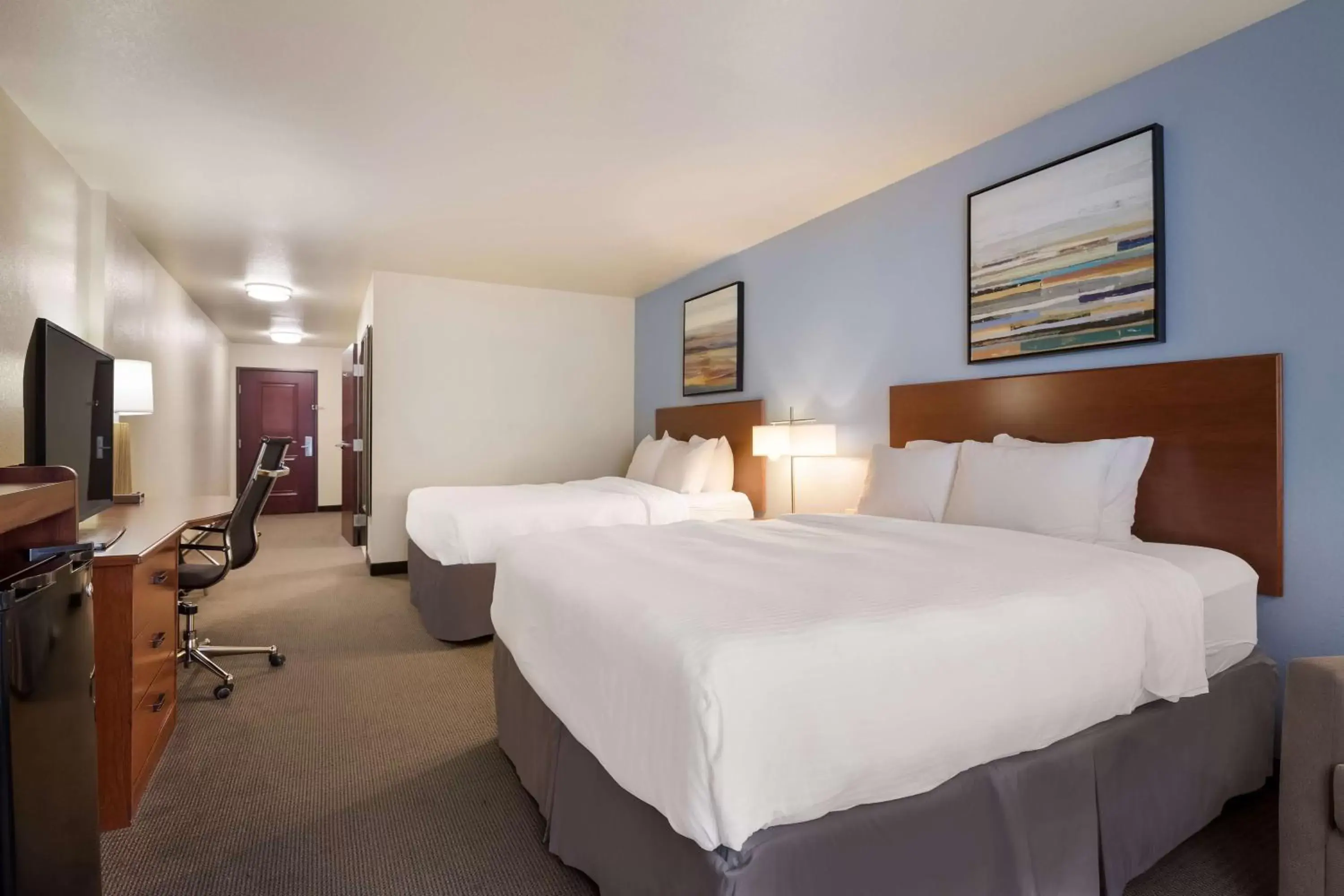 Queen Room with Two Queen Beds - Disability Access in Best Western Coffeyville Central Business District Inn and Suites Queen Room with Two Queen Beds - Disability Access in Best Western Coffeyville Central Business District Inn and Suites