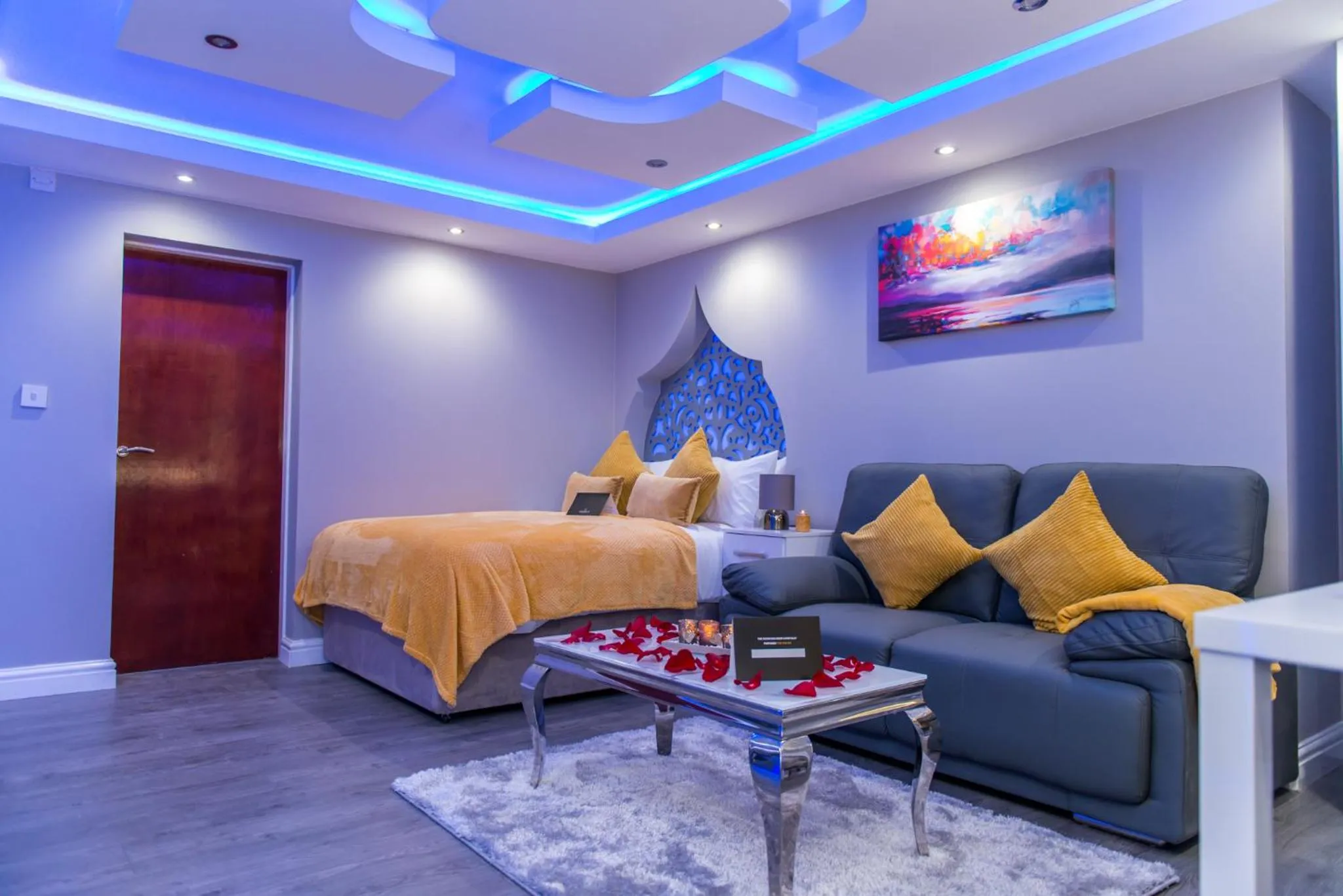 Bed in Meridian Serviced Apartments