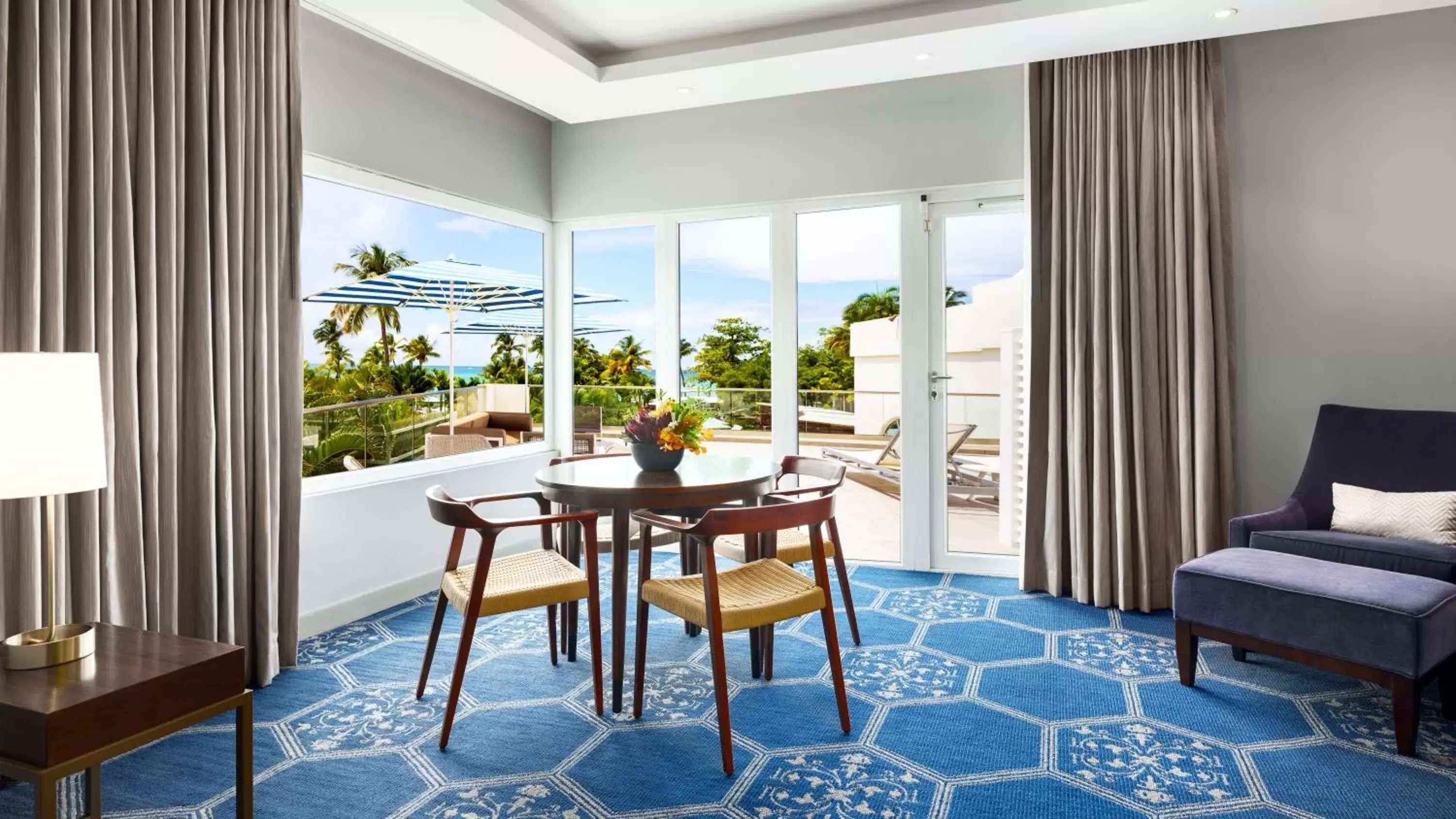 View (from property/room), Seating Area in Fairmont El San Juan Hotel