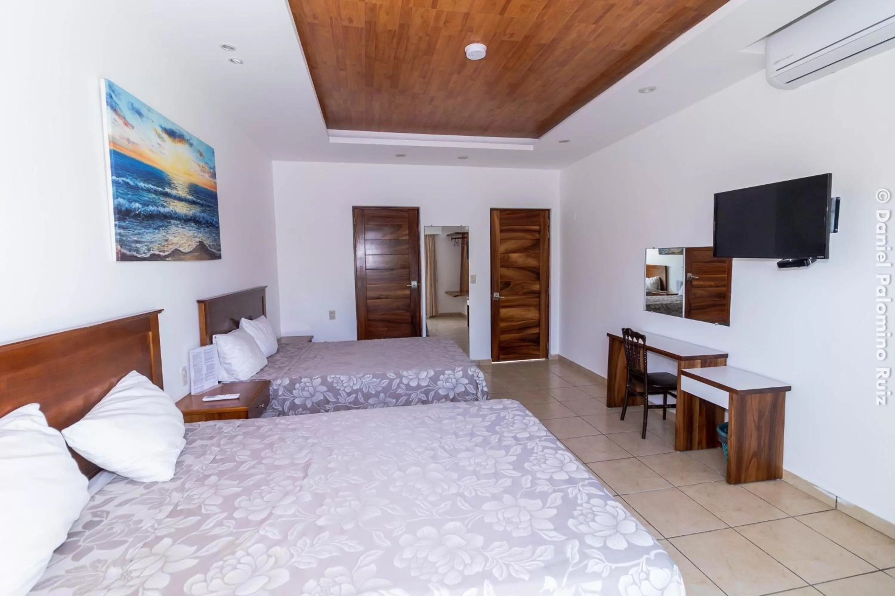 Bed in Hotel Casa Pridda