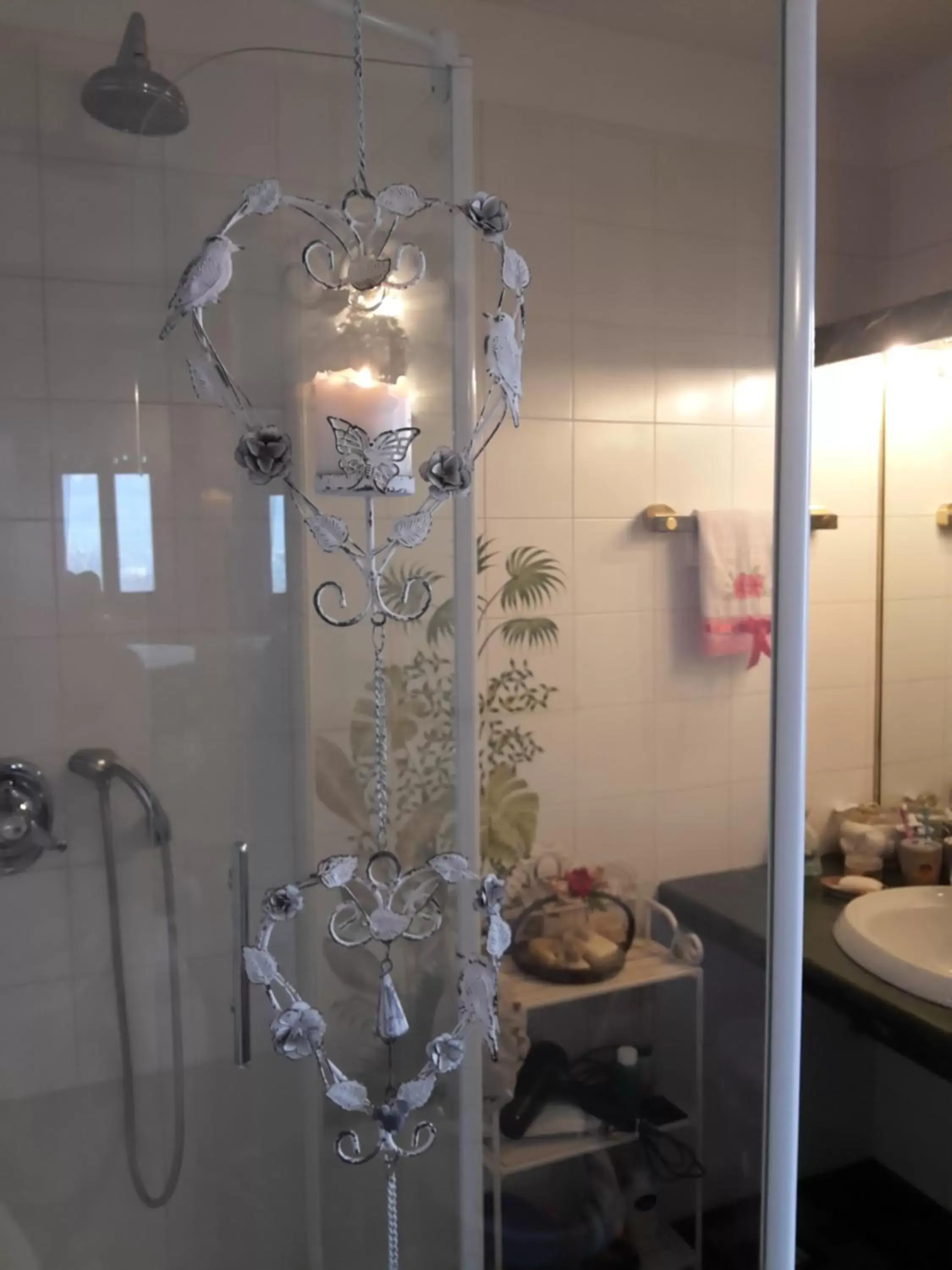 Shower, Bathroom in B&B L'Orologio
