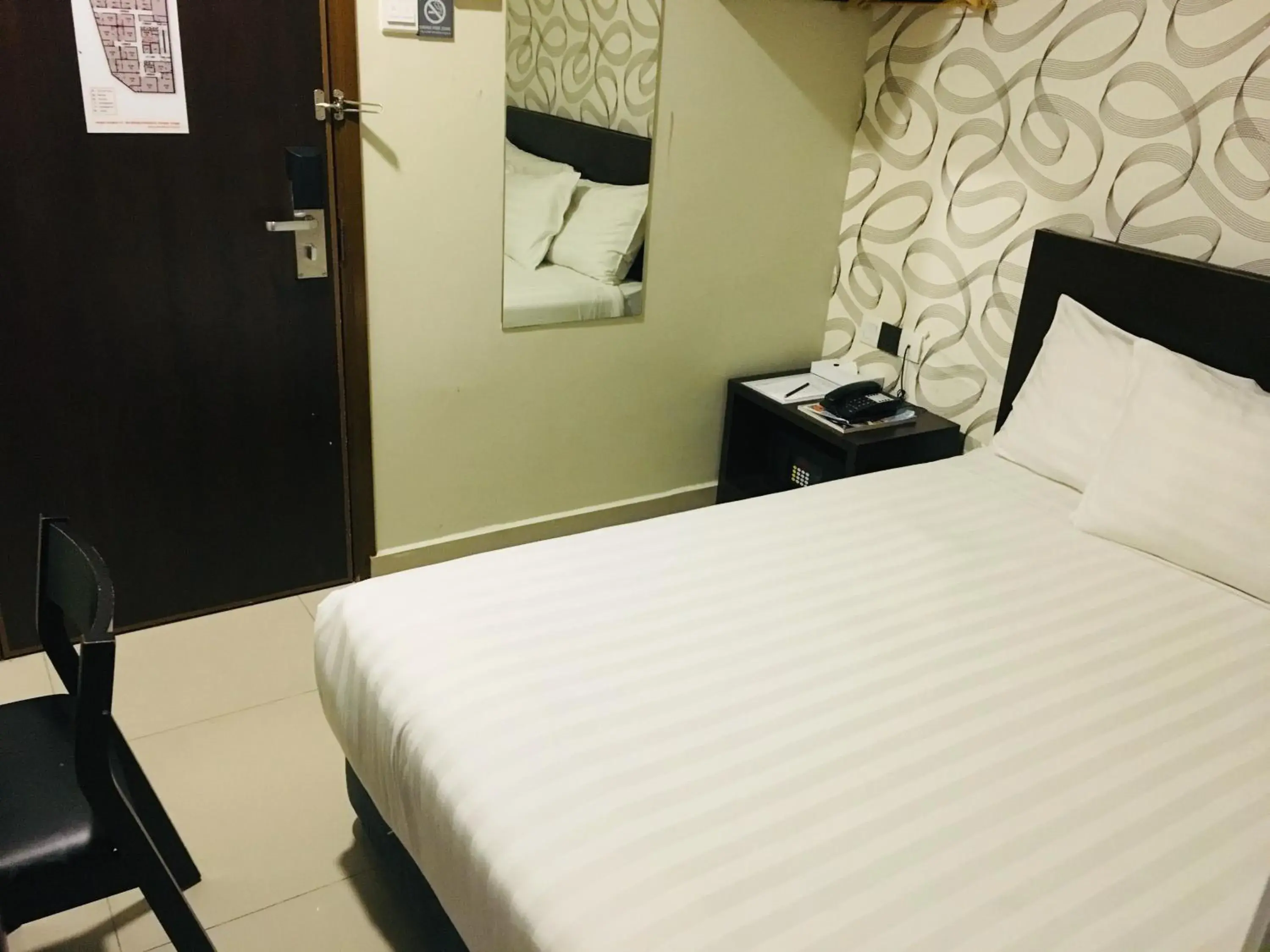 Bed in Izumi Hotel Bukit Bintang Kuala Lumpur