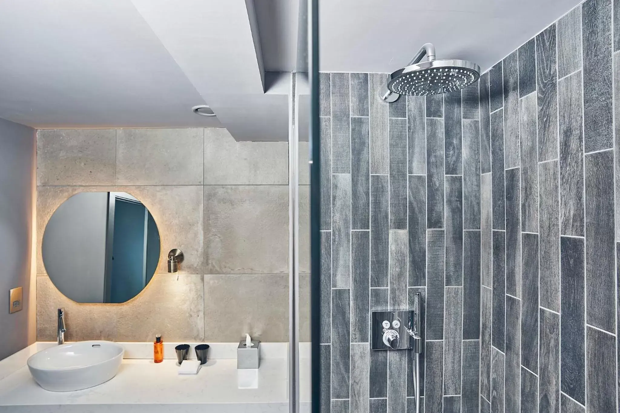 Shower, Bathroom in Malmaison Edinburgh City