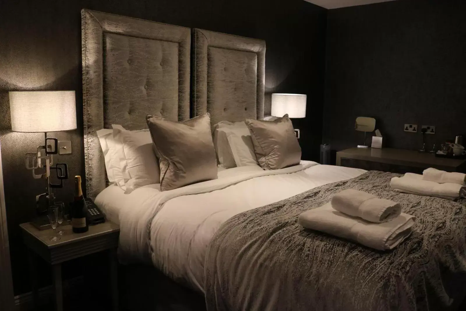 Bed in The Bold Hotel; BW Signature Collection