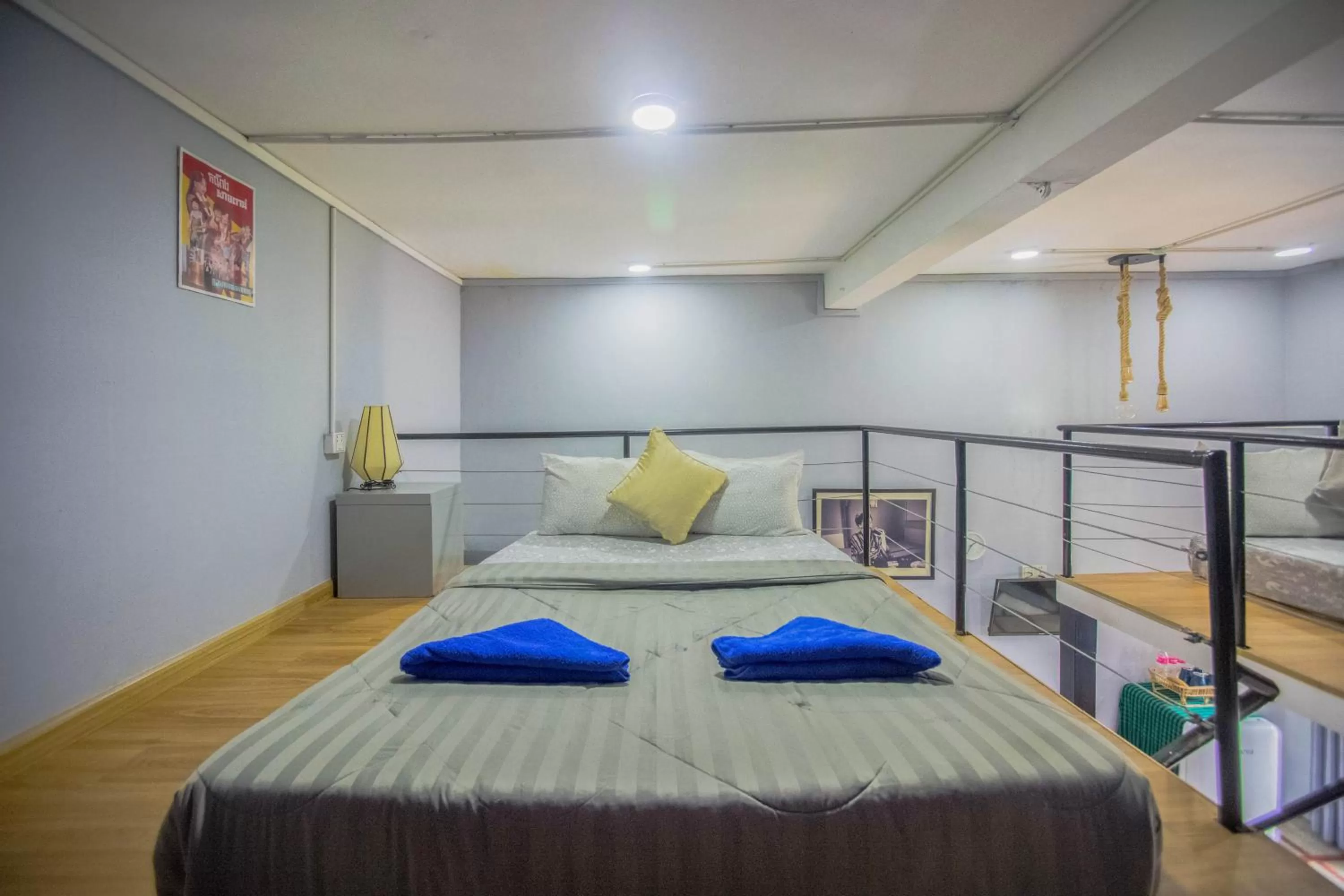 Bed in The Artist Residence