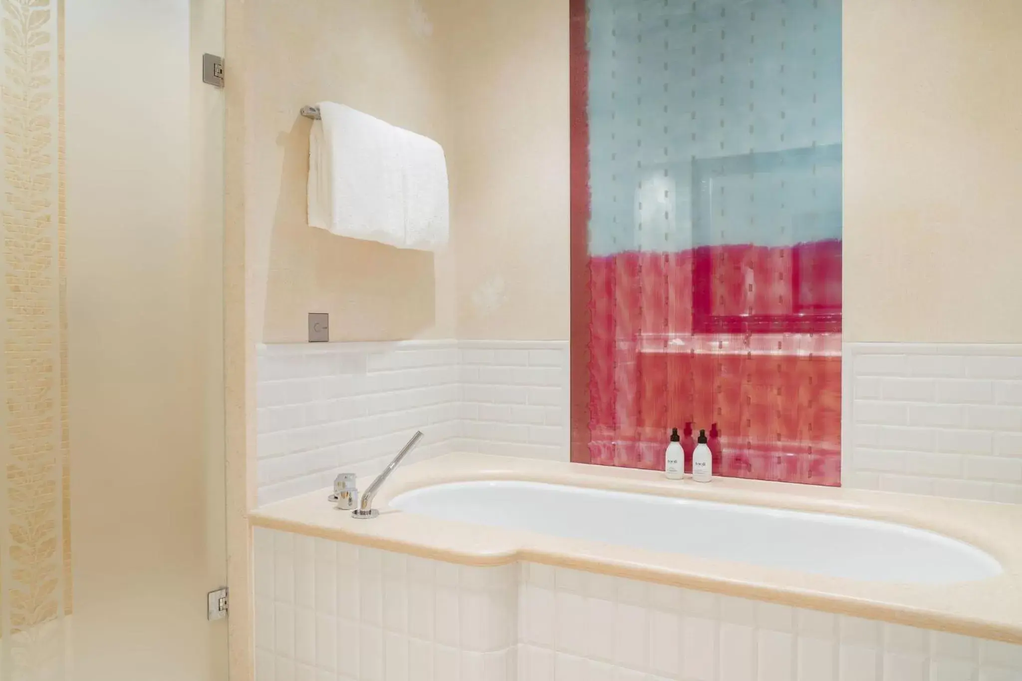 Bath, Bathroom in Carlton Hotel St Moritz - The Leading Hotels of the World