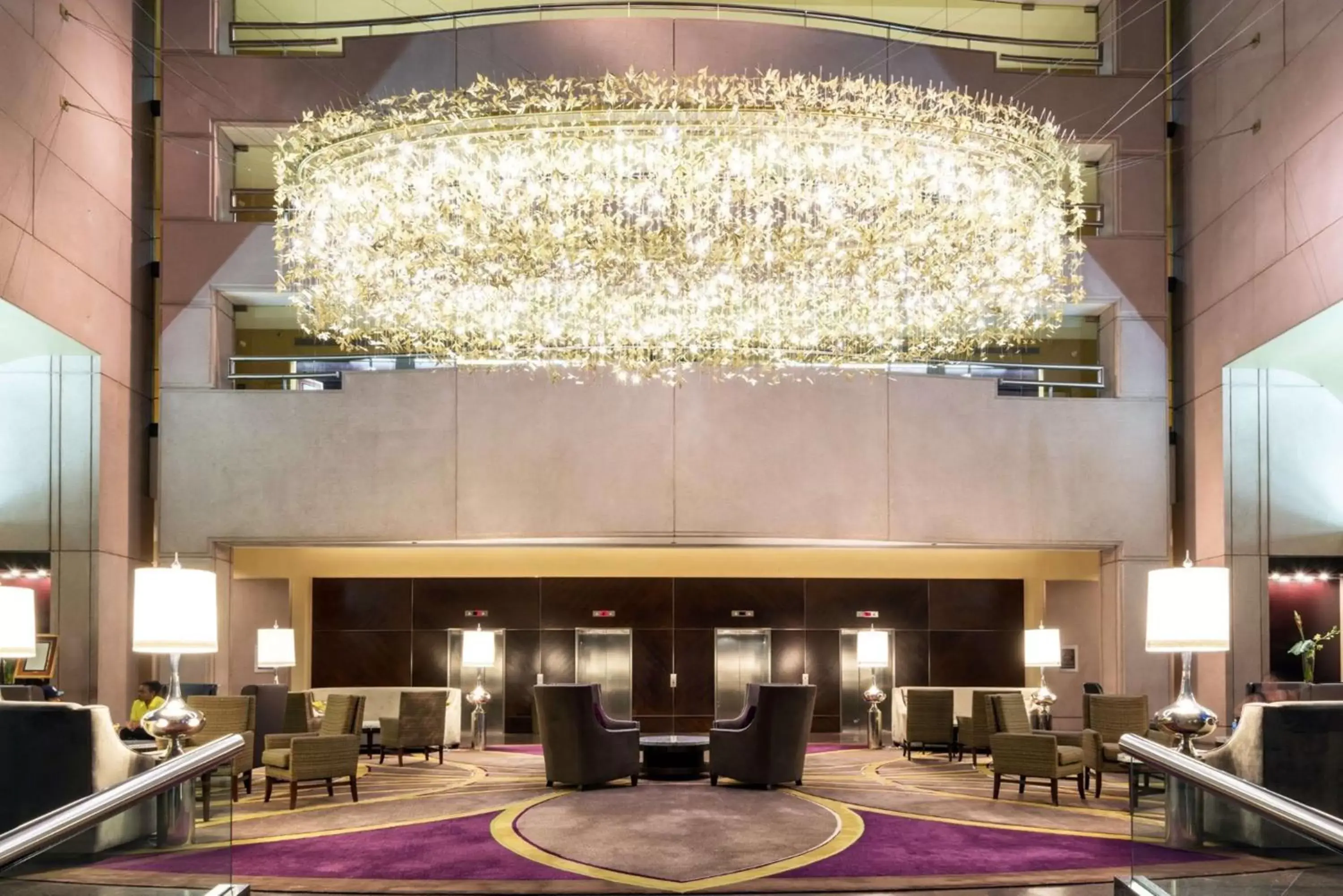 Lobby or reception in Hilton Houston Post Oak by the Galleria