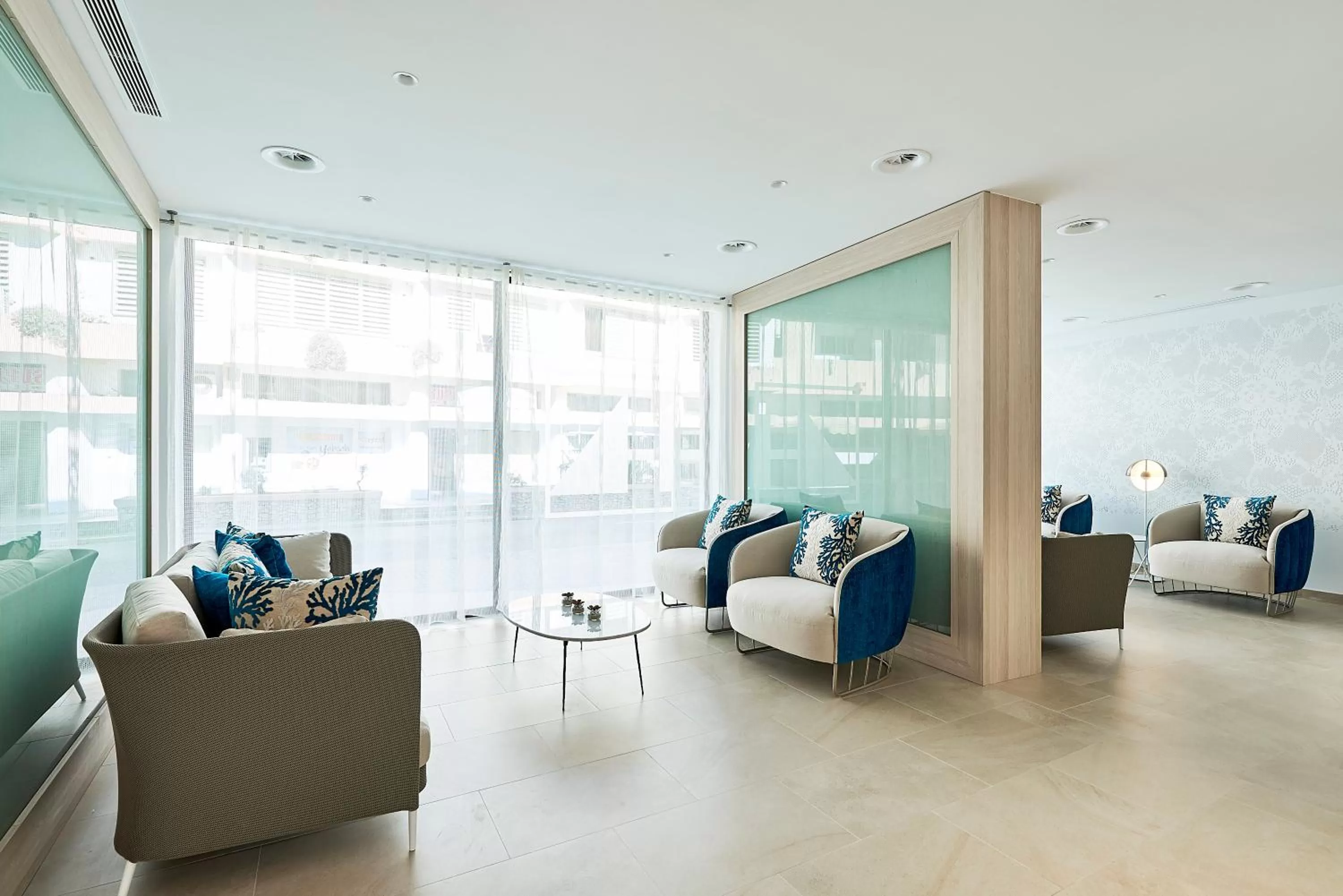 Living room in Eurostars Ibiza