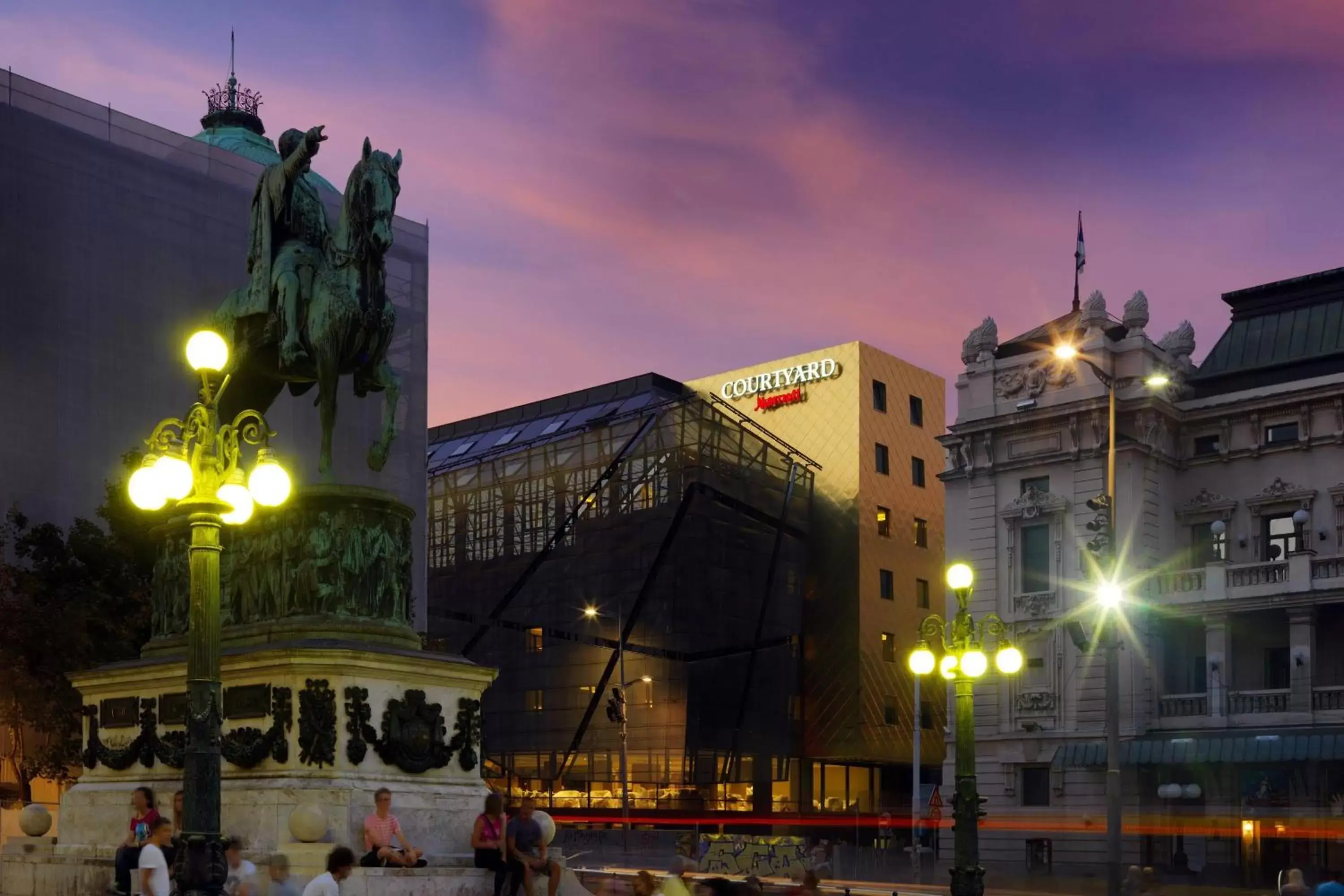 Property Building in Courtyard by Marriott Belgrade City Center