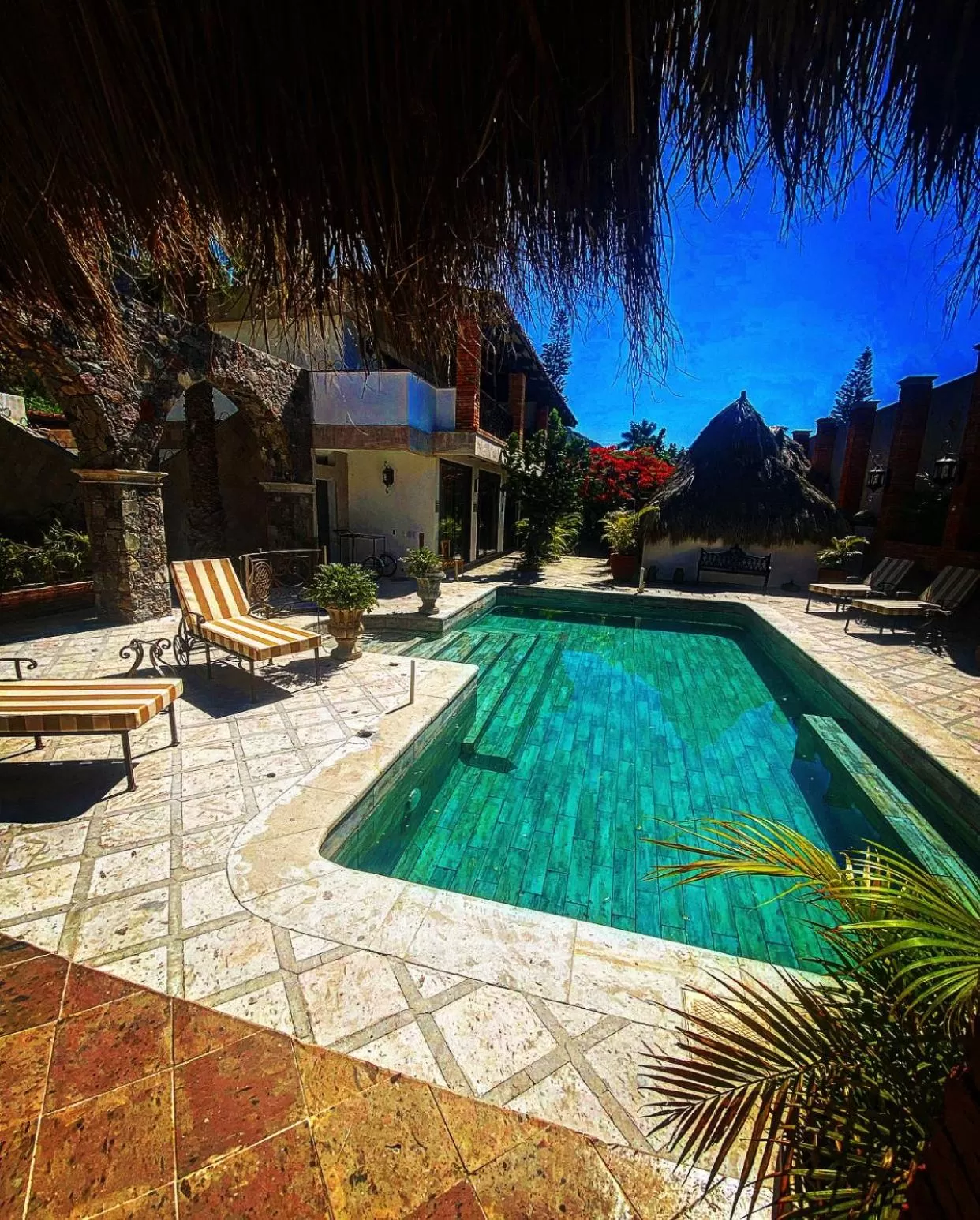 Swimming pool in Casa Miura Hotel Boutique