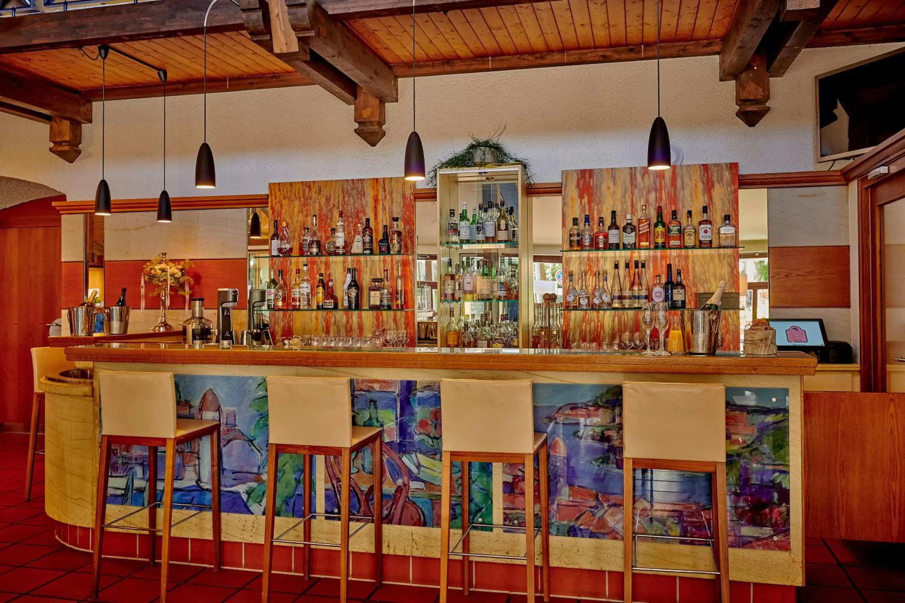 Lounge or bar in Ringhotel Gasthof Hasen