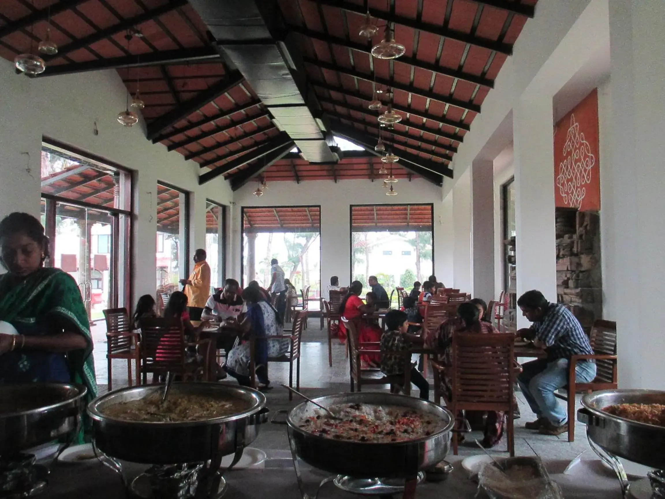 Breakfast in Vgp Golden Beach Resort Breakfast in Vgp Golden Beach Resort