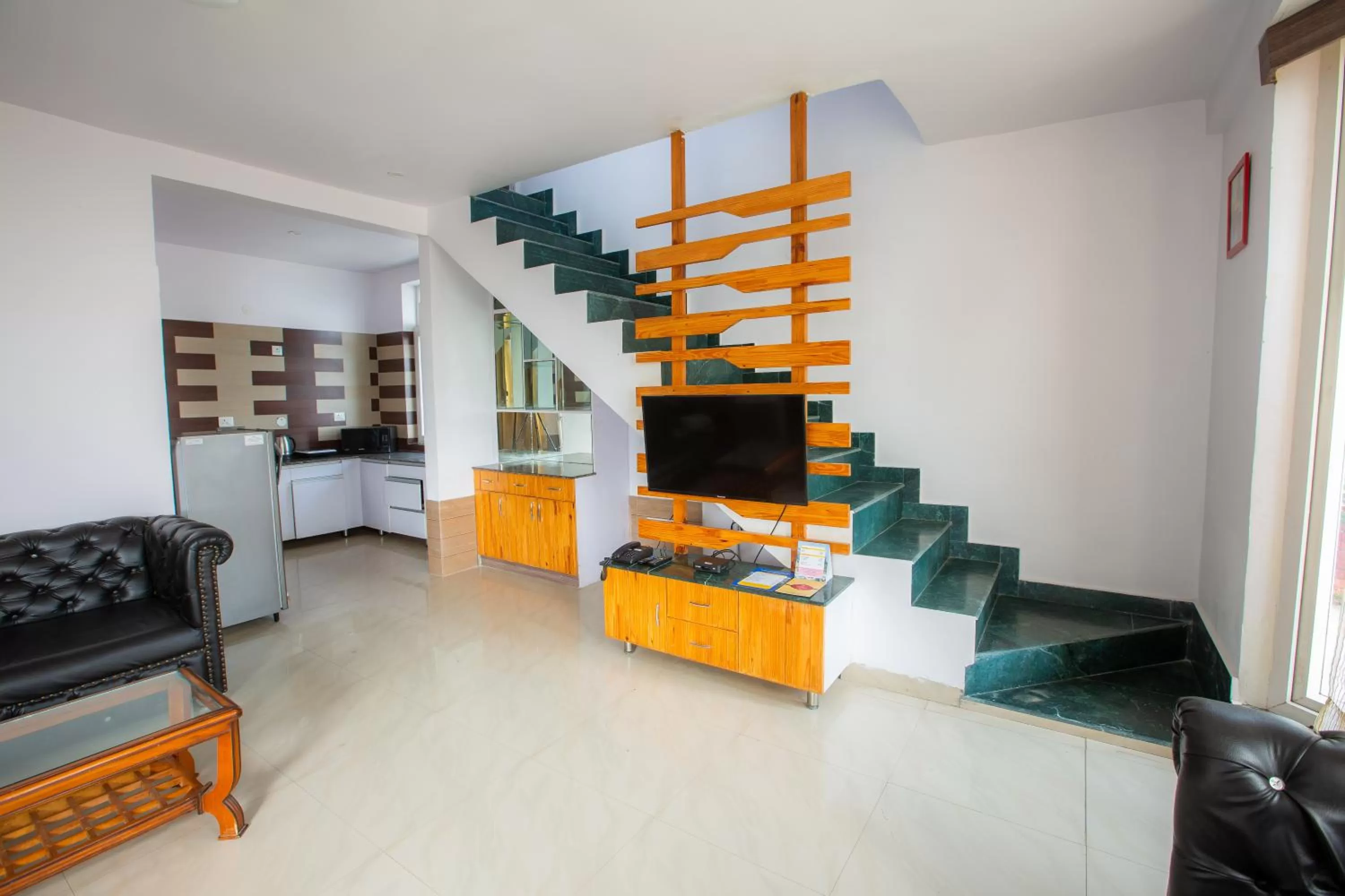 Living room, Seating Area in Blue Pine Orchards - Villas