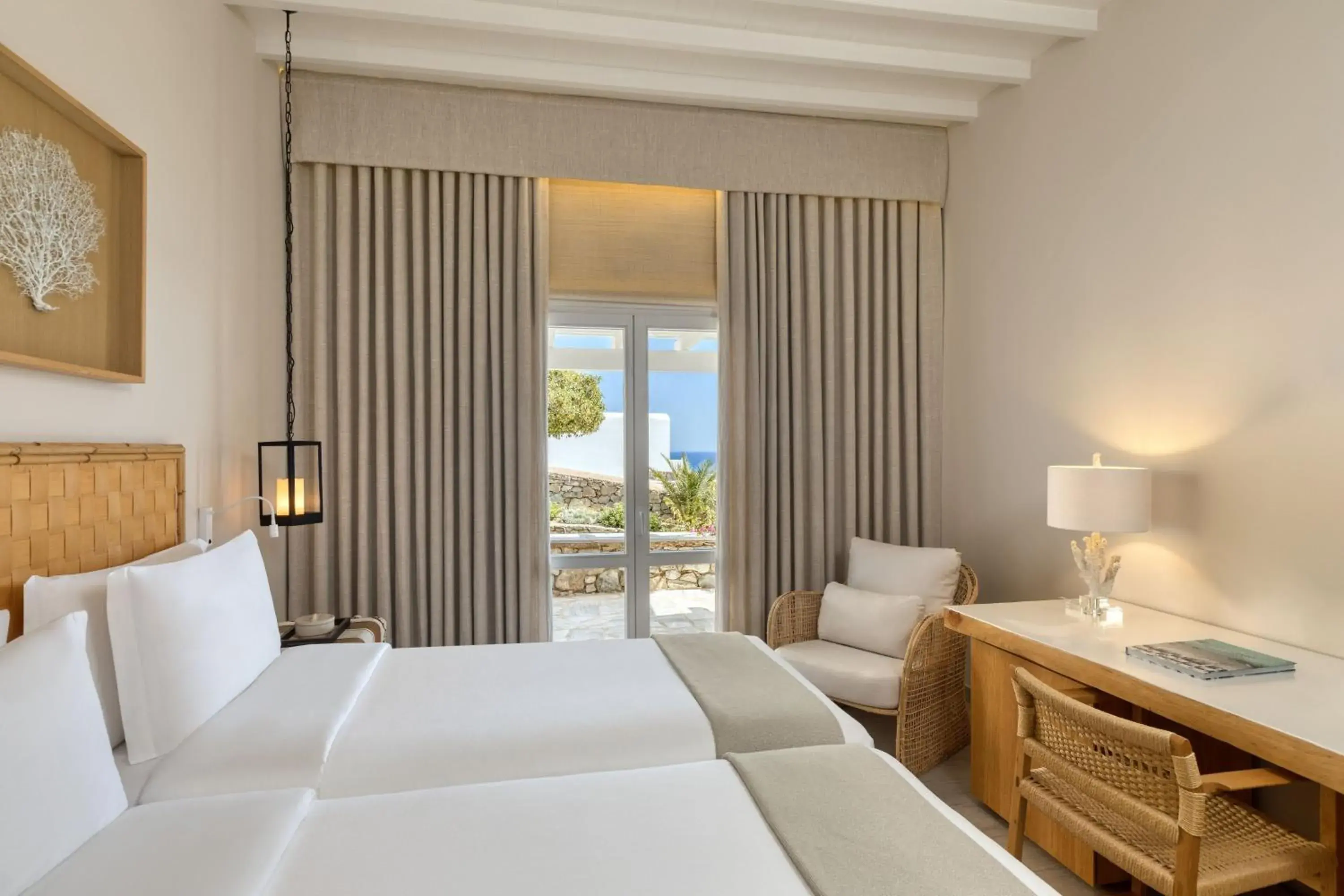 Photo of the whole room, Bed in Santa Marina, a Luxury Collection Resort, Mykonos