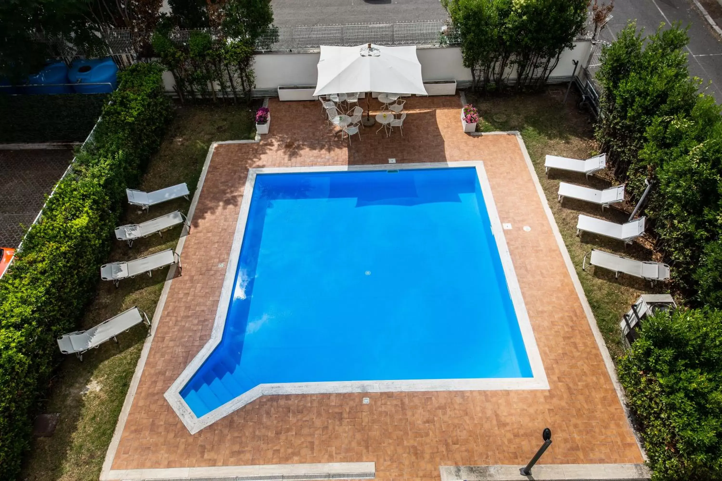 Swimming pool, Pool View in Hotel Roma Tor Vergata