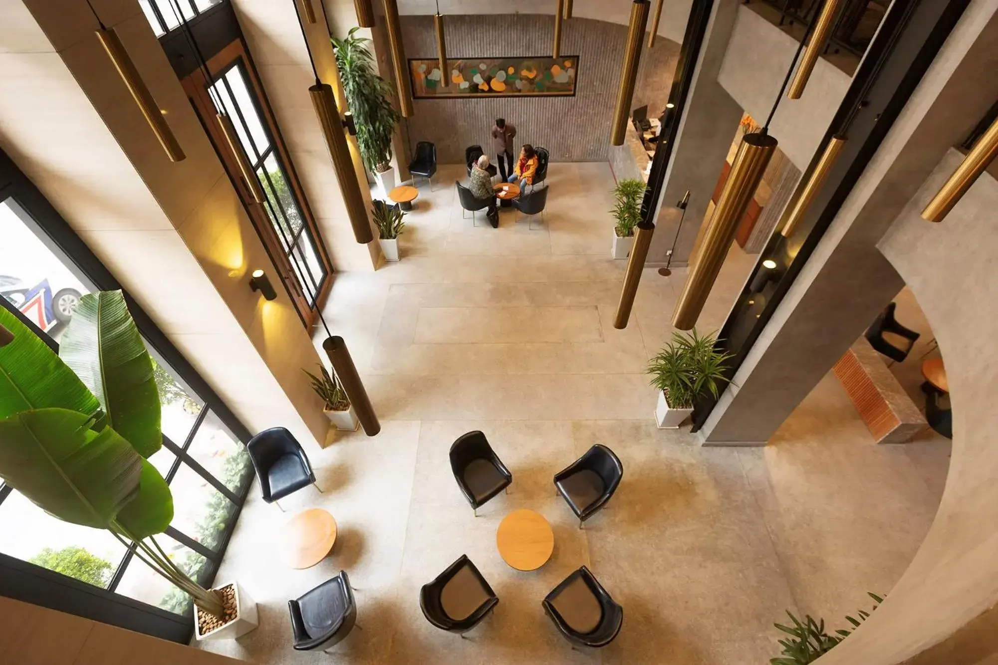 Lobby or reception in Flower Garden Hotel