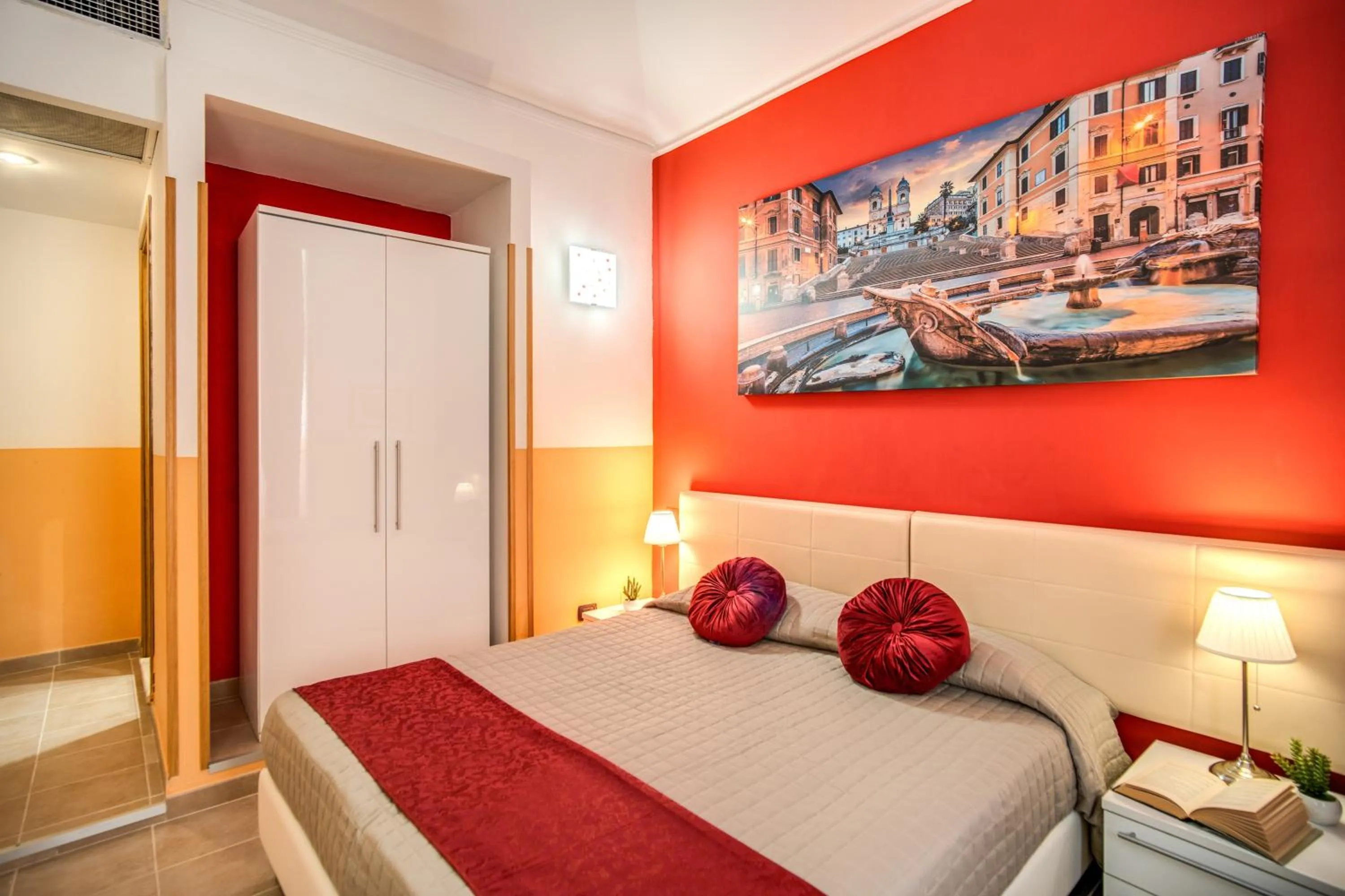 Bedroom, Bed in Magnifico Rome