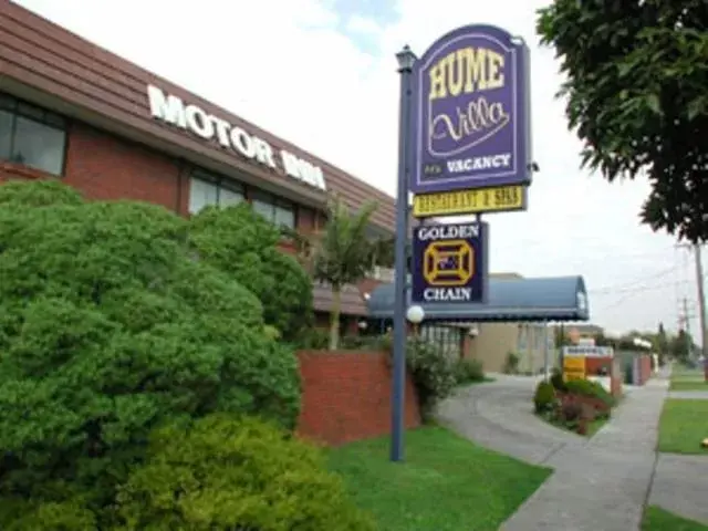 Property logo or sign, Property Building in Hume Villa Motor Inn