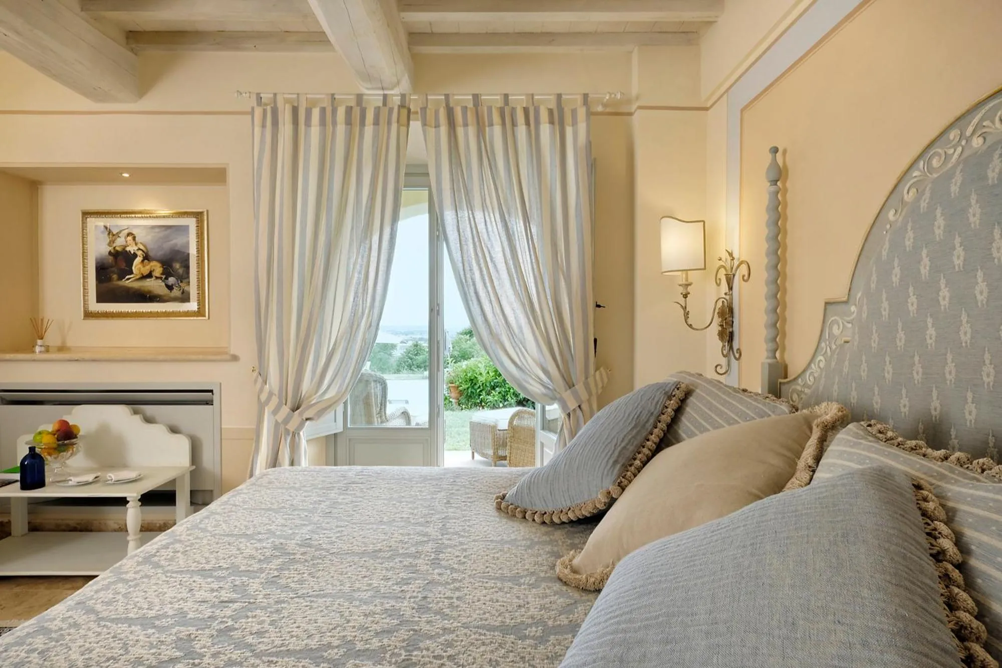 Bedroom, Bed in Il Falconiere Relais & Spa