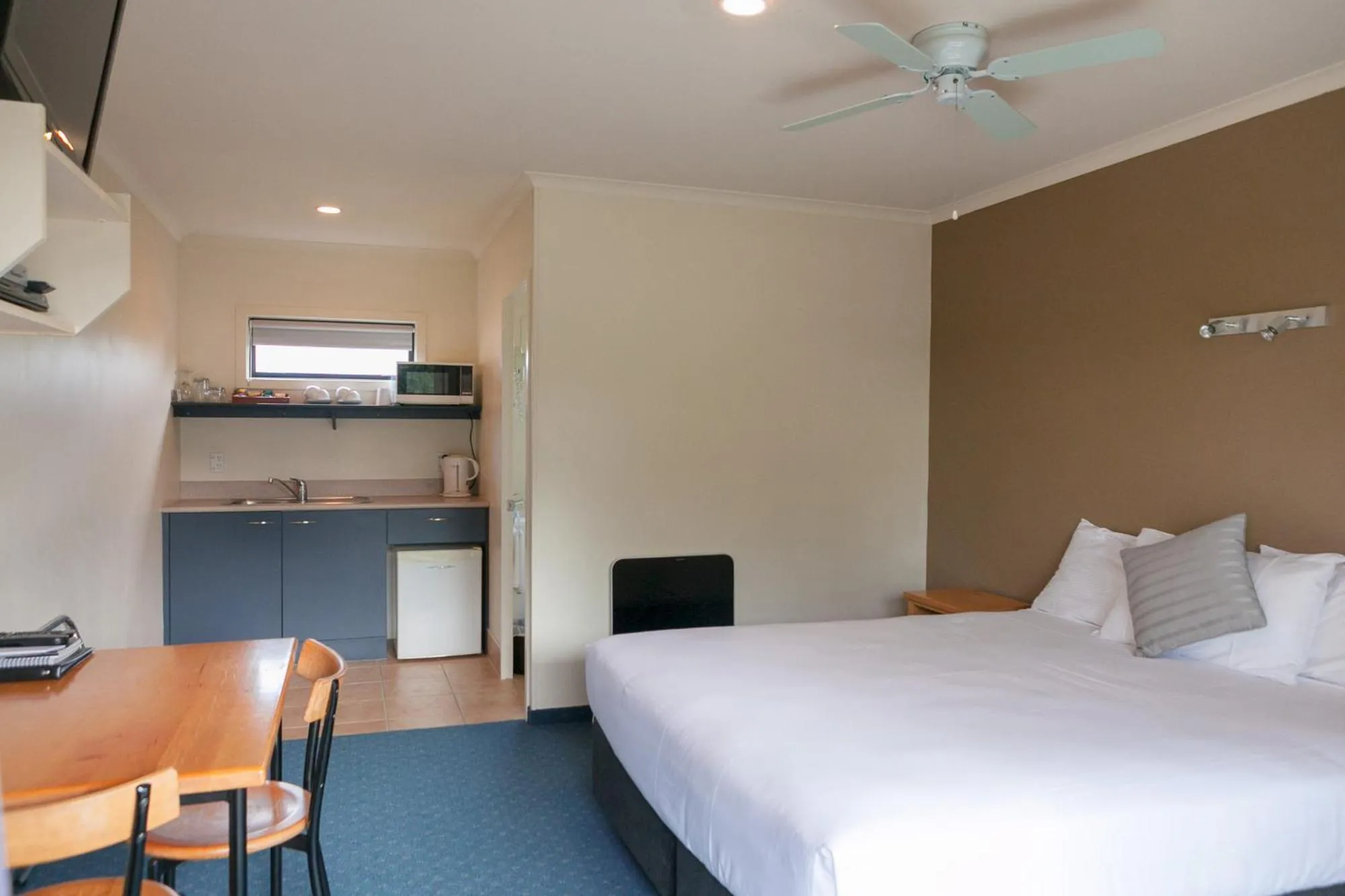 Bed in Stadium Motel