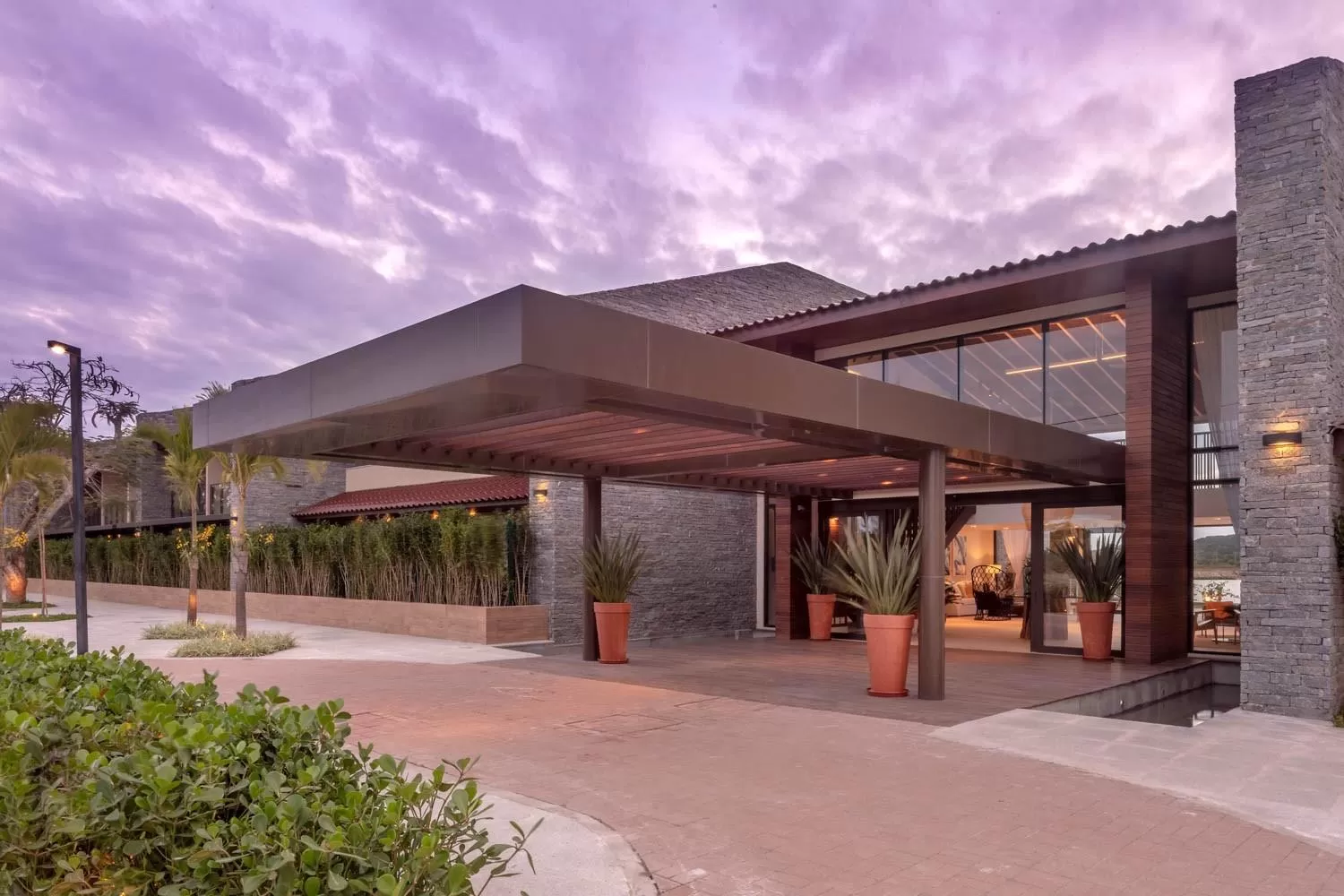 Facade/entrance in Hotel Aretê