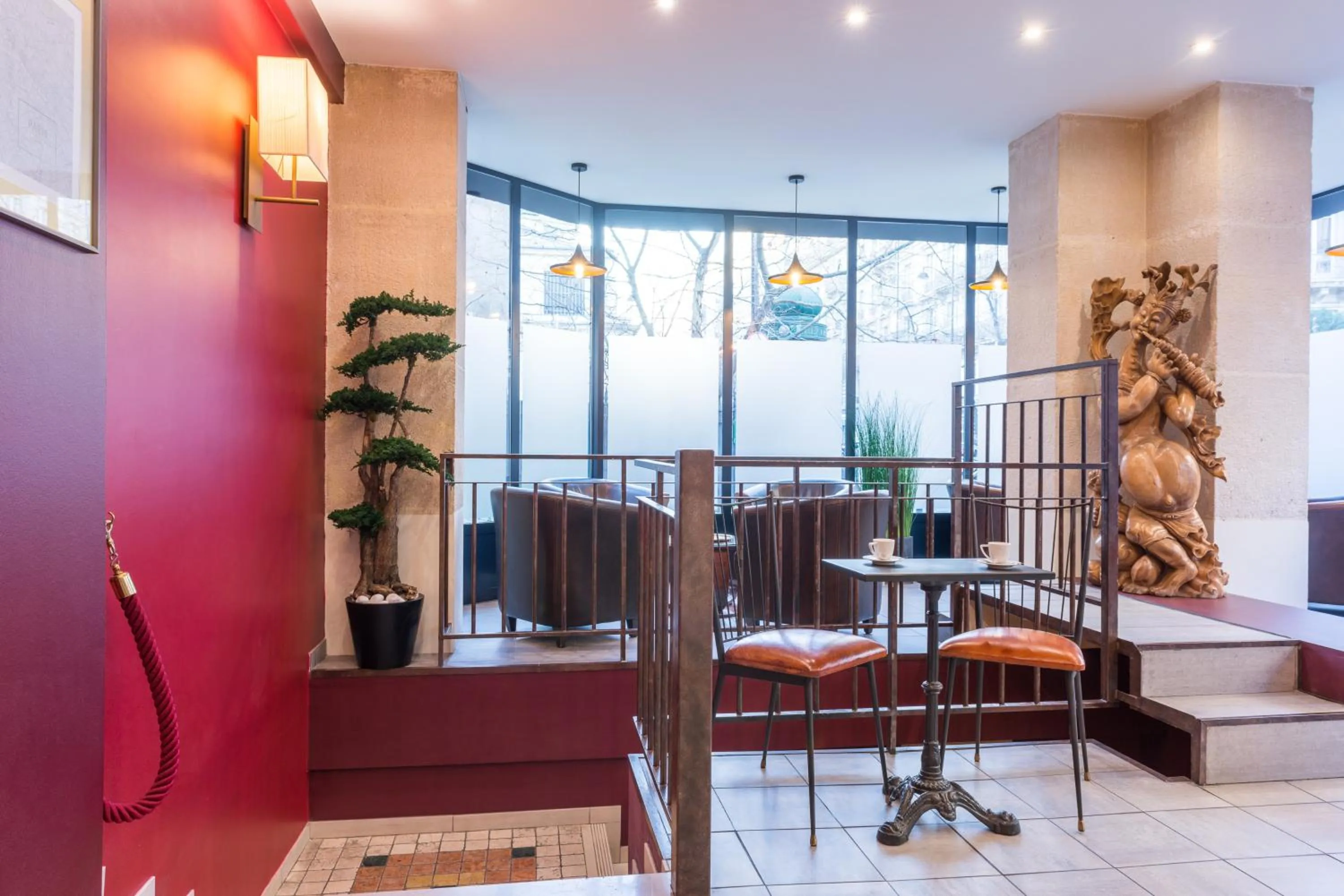 Balcony/Terrace in Paris France Hotel