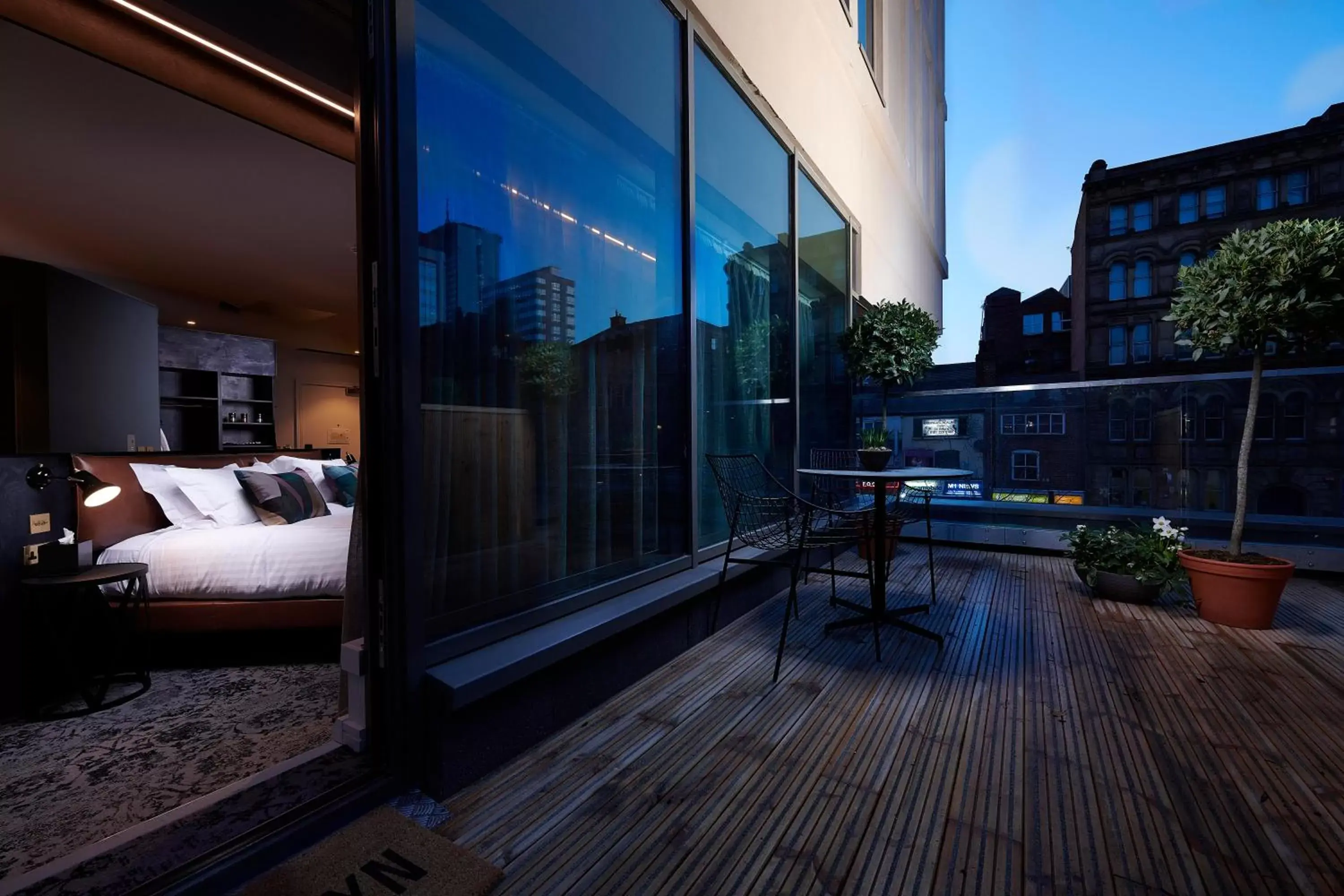 Balcony/Terrace in Hotel Brooklyn Manchester