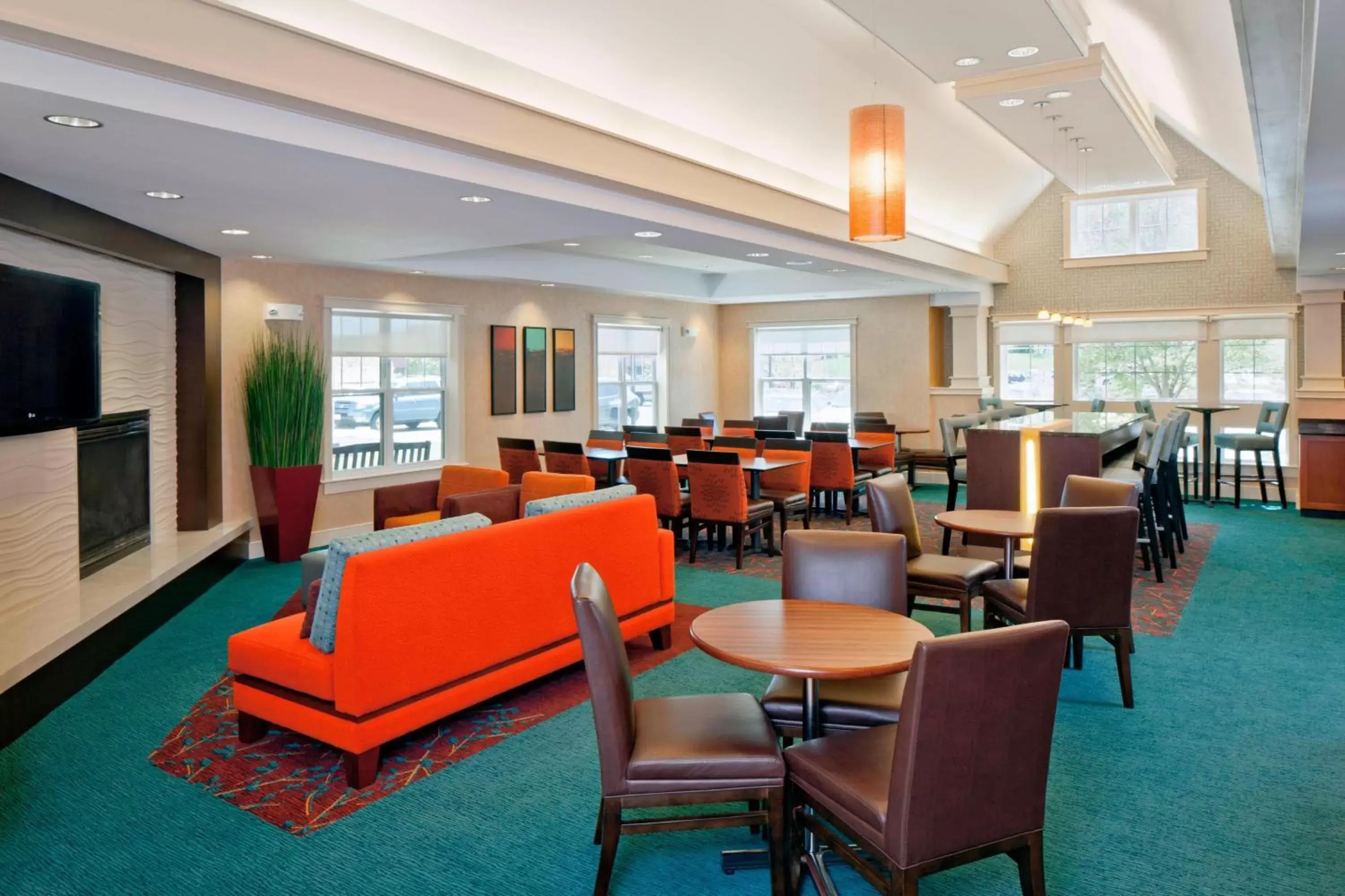 Lobby or reception in Residence Inn Boston Norwood