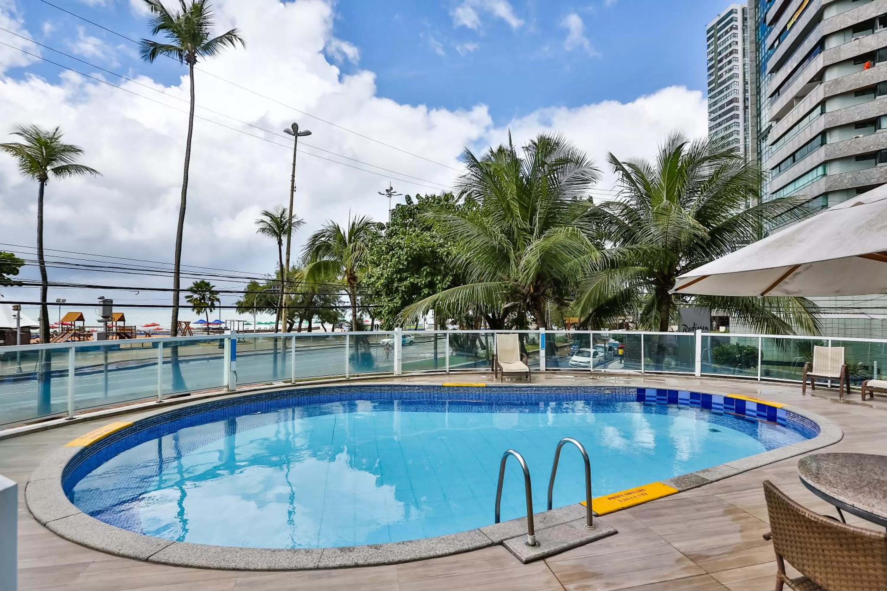 Swimming pool in Radisson Recife