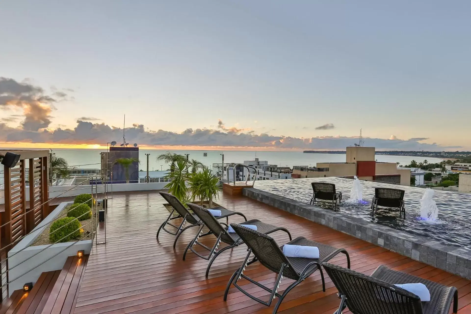 Balcony/Terrace in Quality Suítes João Pessoa