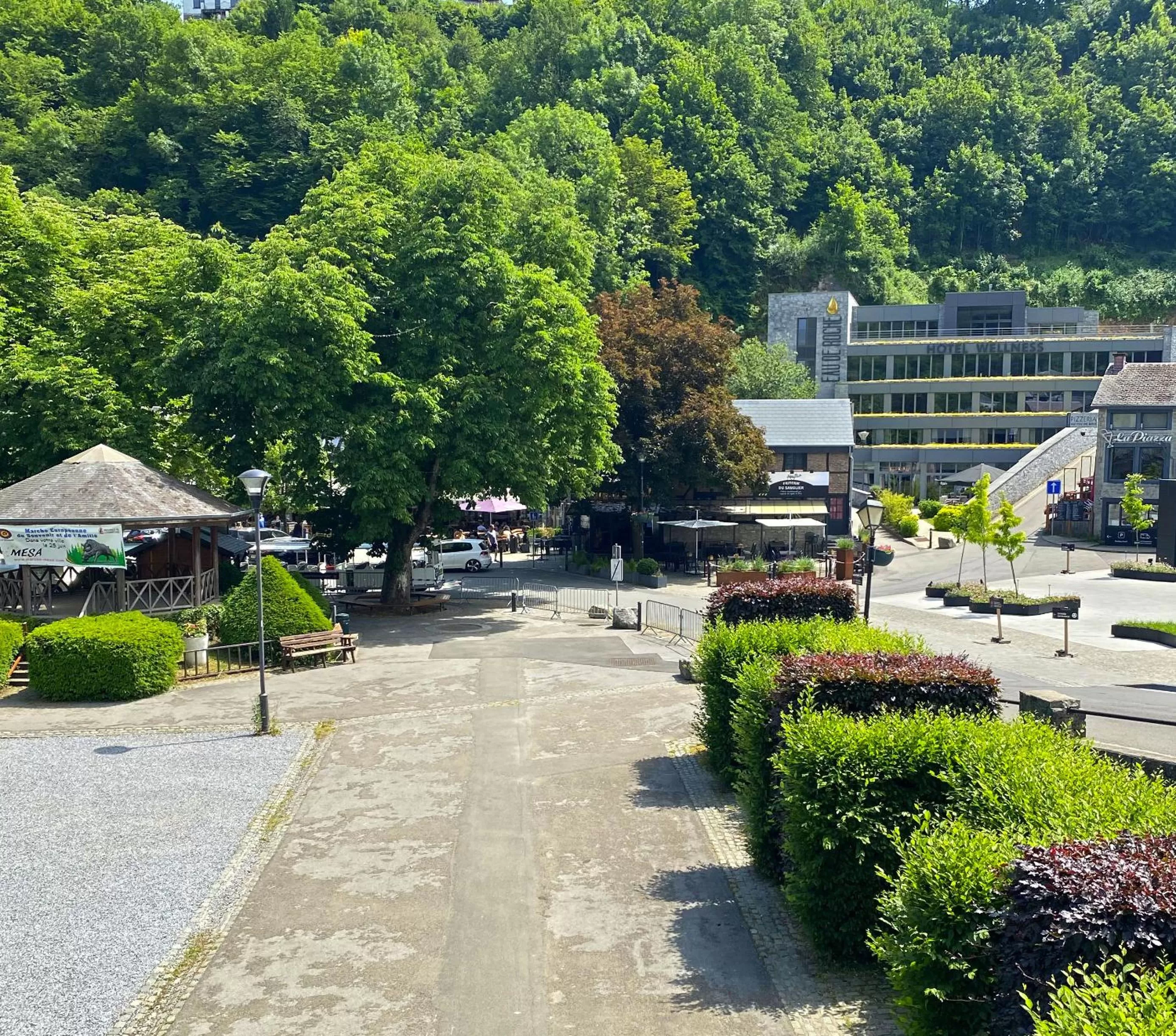 Property building in Hôtel WELLNESS EAU DE ROCHE Durbuy