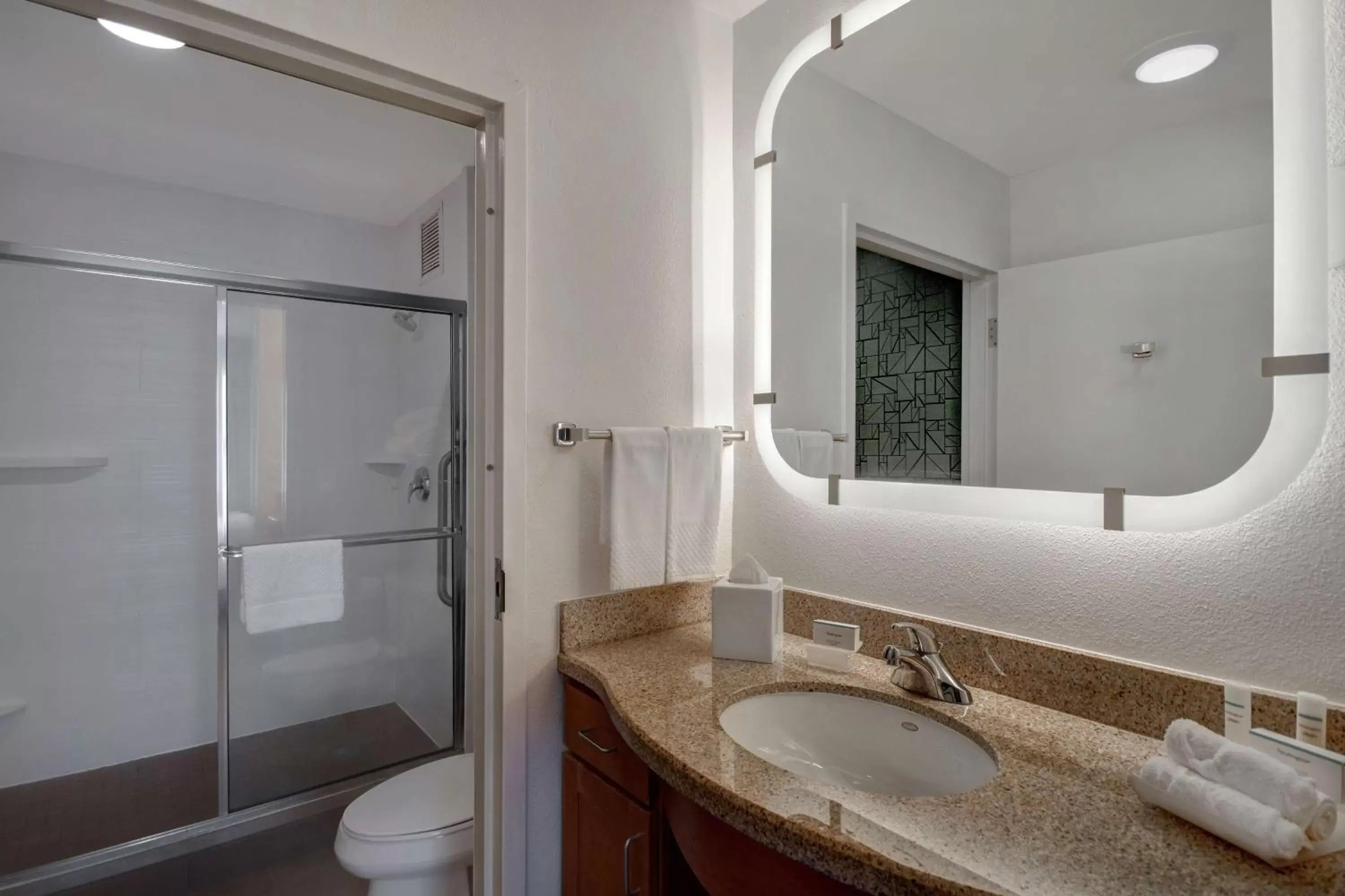 Bathroom in Homewood Suites by Hilton San Francisco Airport North California