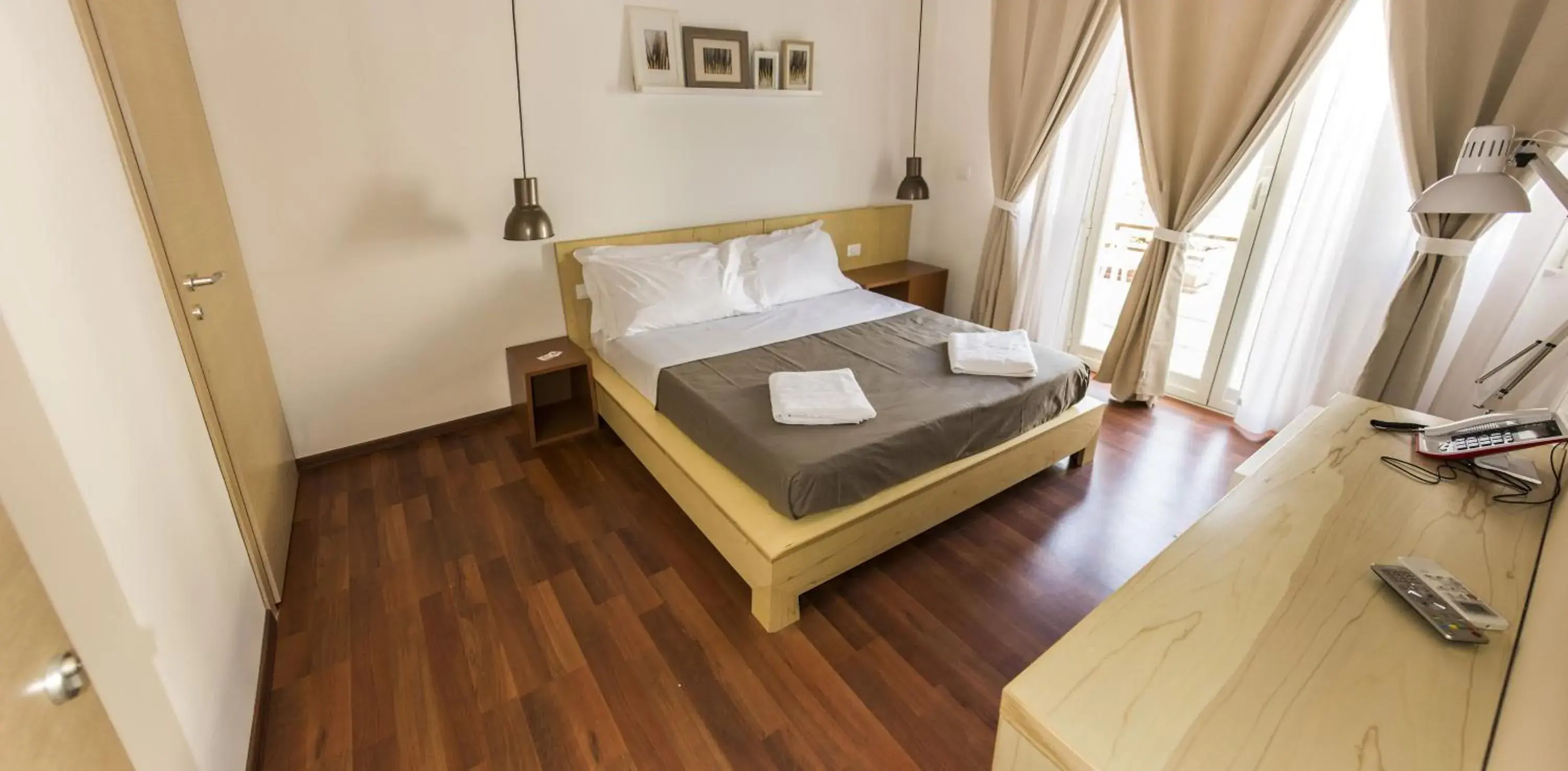 Photo of the whole room, Bed in Bio Hotel Palermo