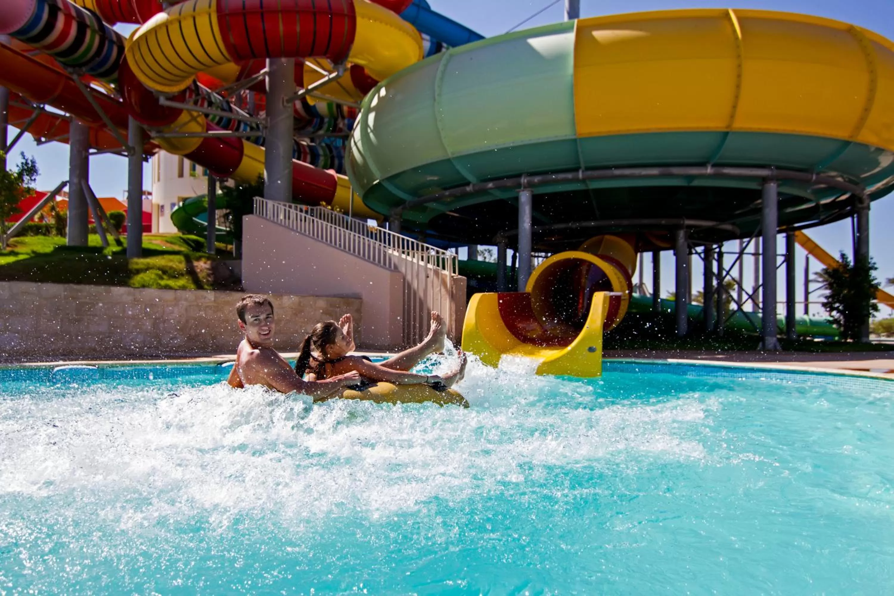 Aqua park in JAZ Neo Saraya Palms