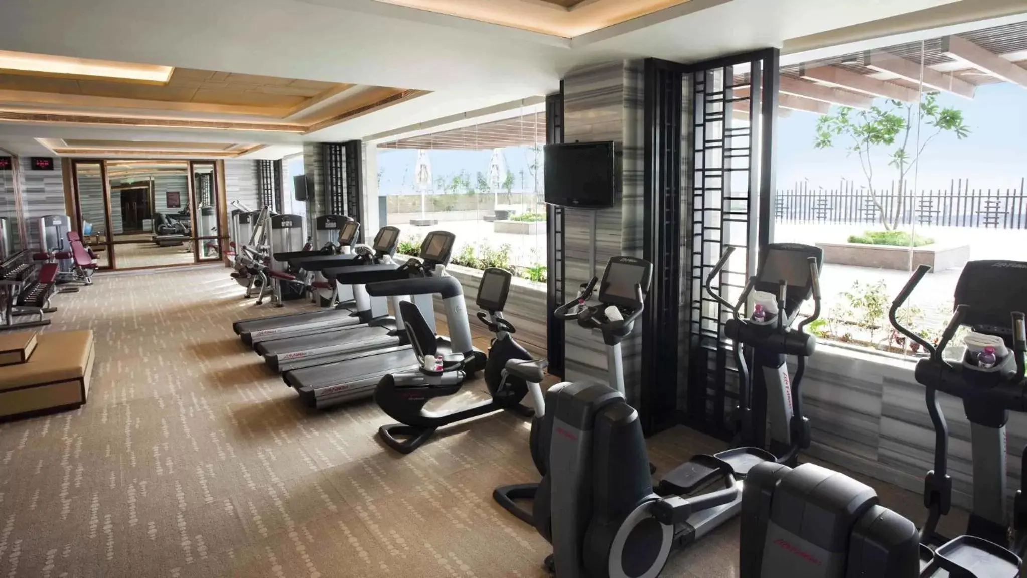 Fitness centre/facilities, Fitness Center/Facilities in Crowne Plaza New Delhi Mayur Vihar Noida