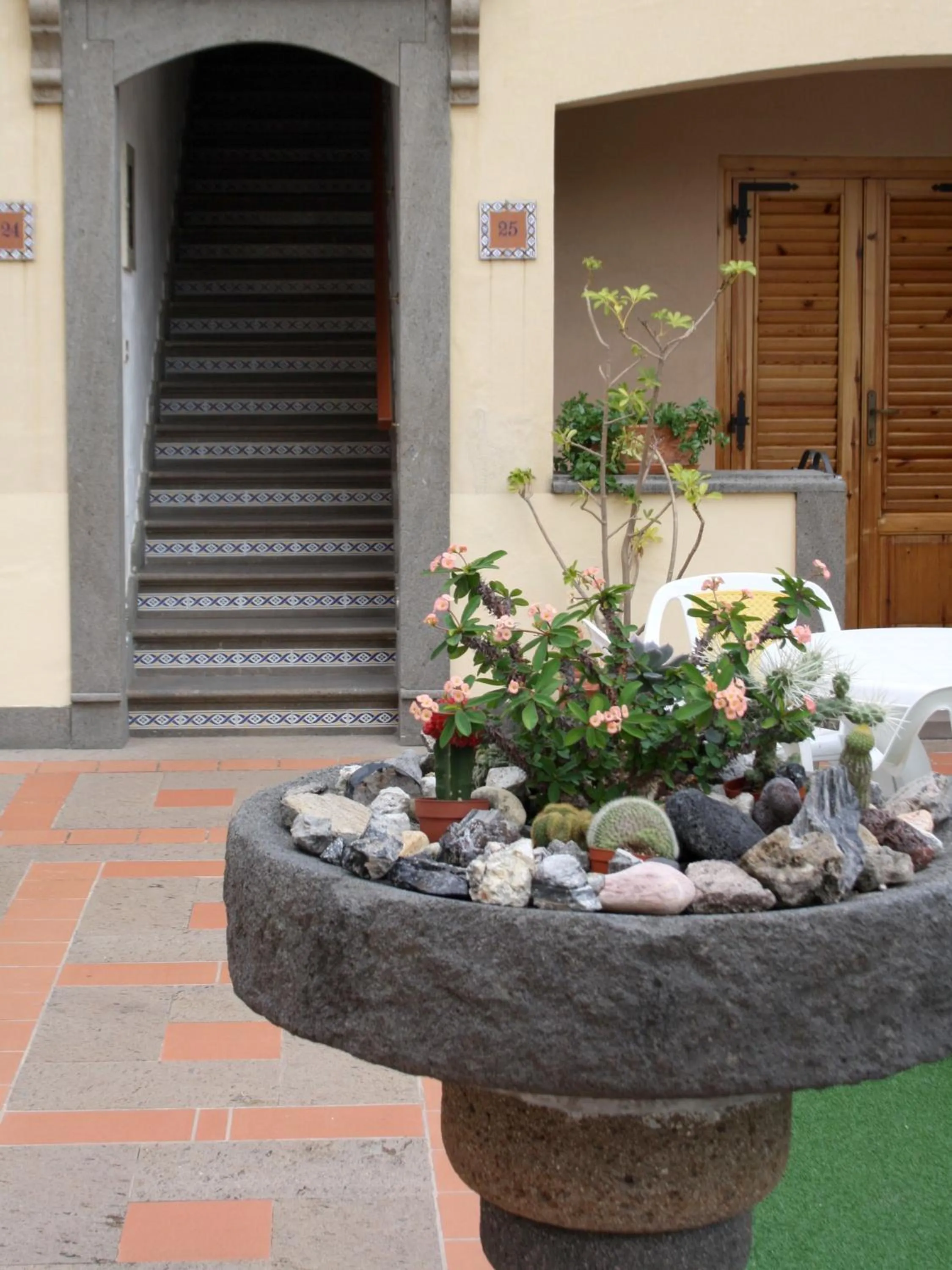 Garden in Hotel La Filadelfia