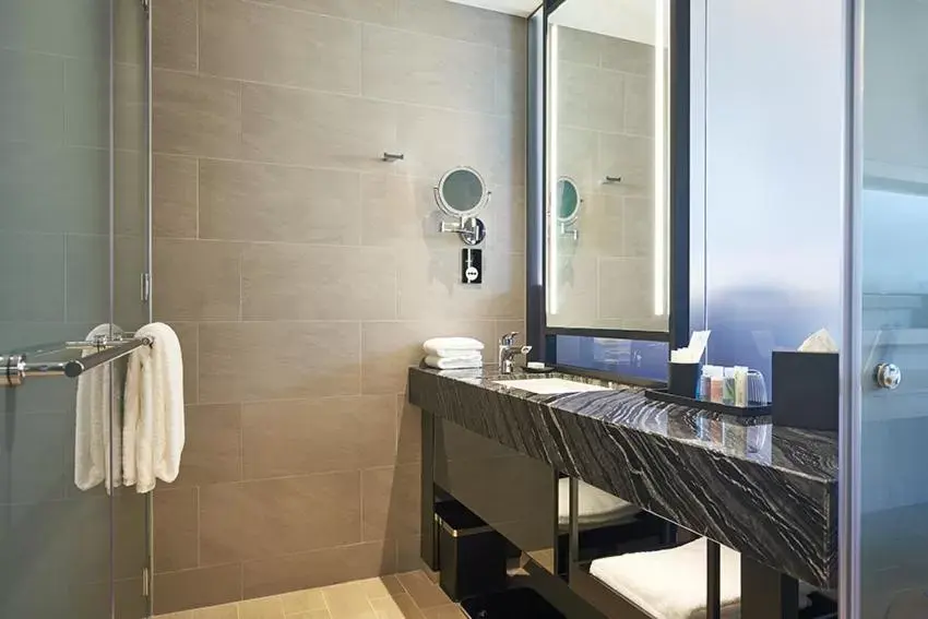 Shower, Bathroom in Capri by Fraser China Square, Singapore