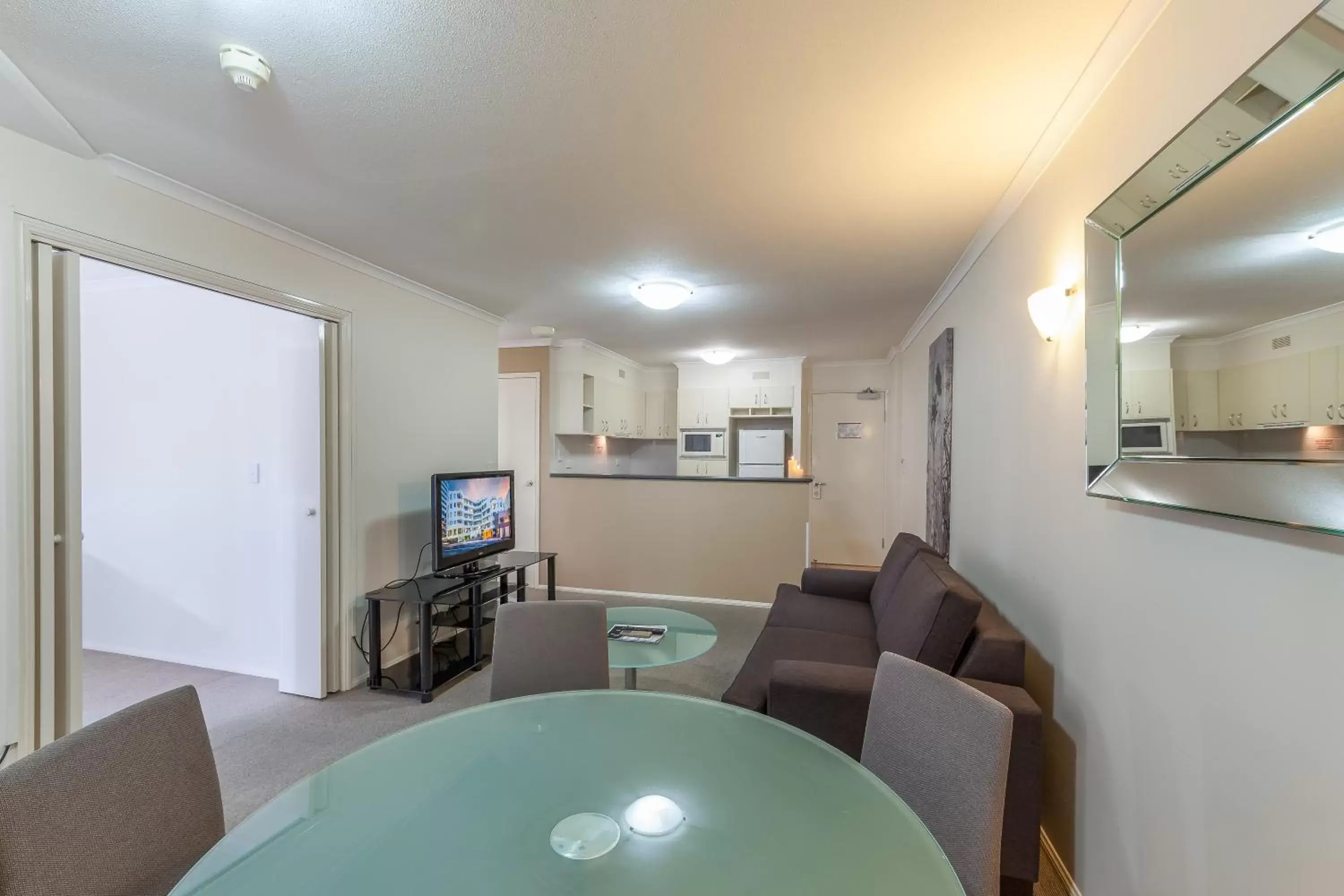 Seating area, Dining Area in West End Central Apartments