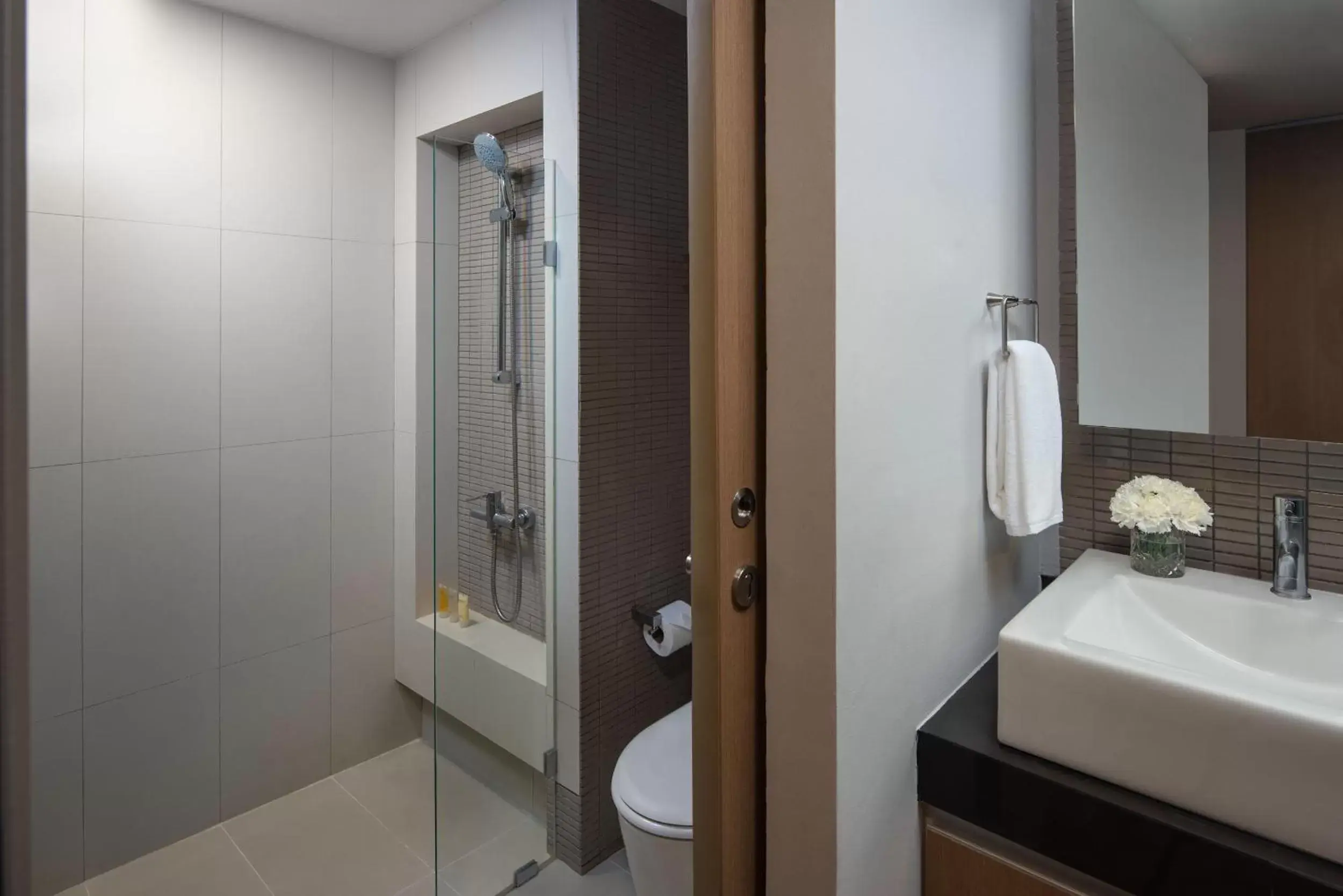 Bathroom in Citadines Sukhumvit 8 Bangkok - SHA Extra Plus Certified