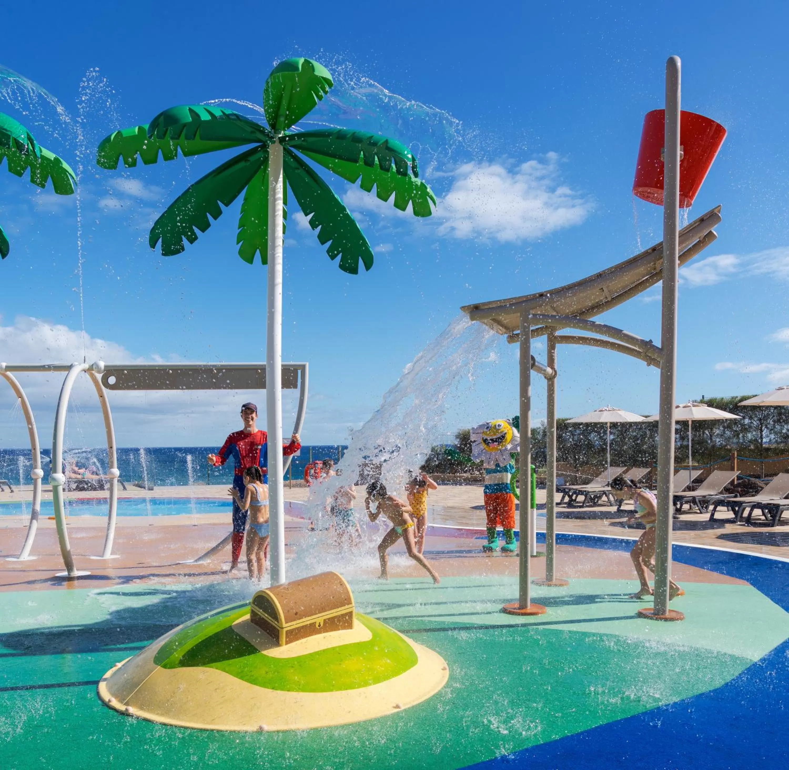 Aqua park in H10 Tindaya