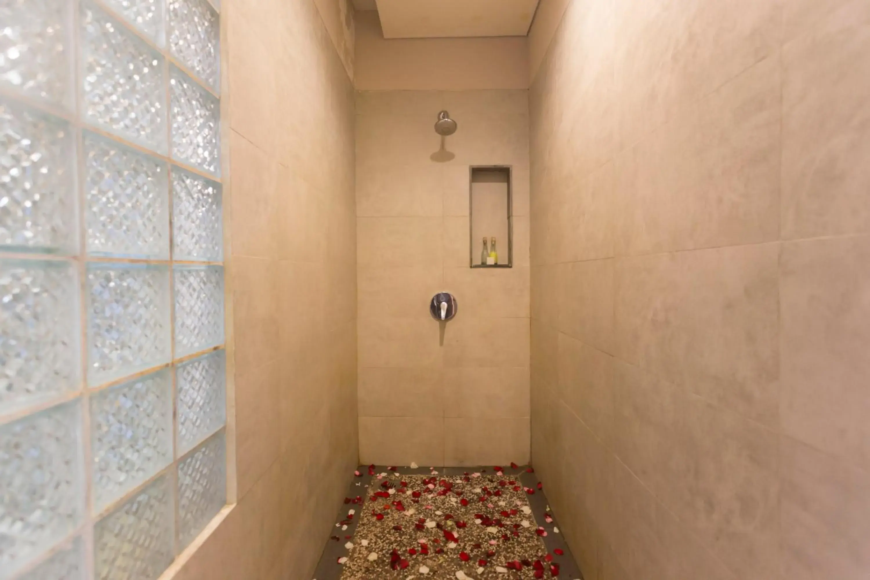 Shower, Bathroom in Anahata Villas and Spa Resort